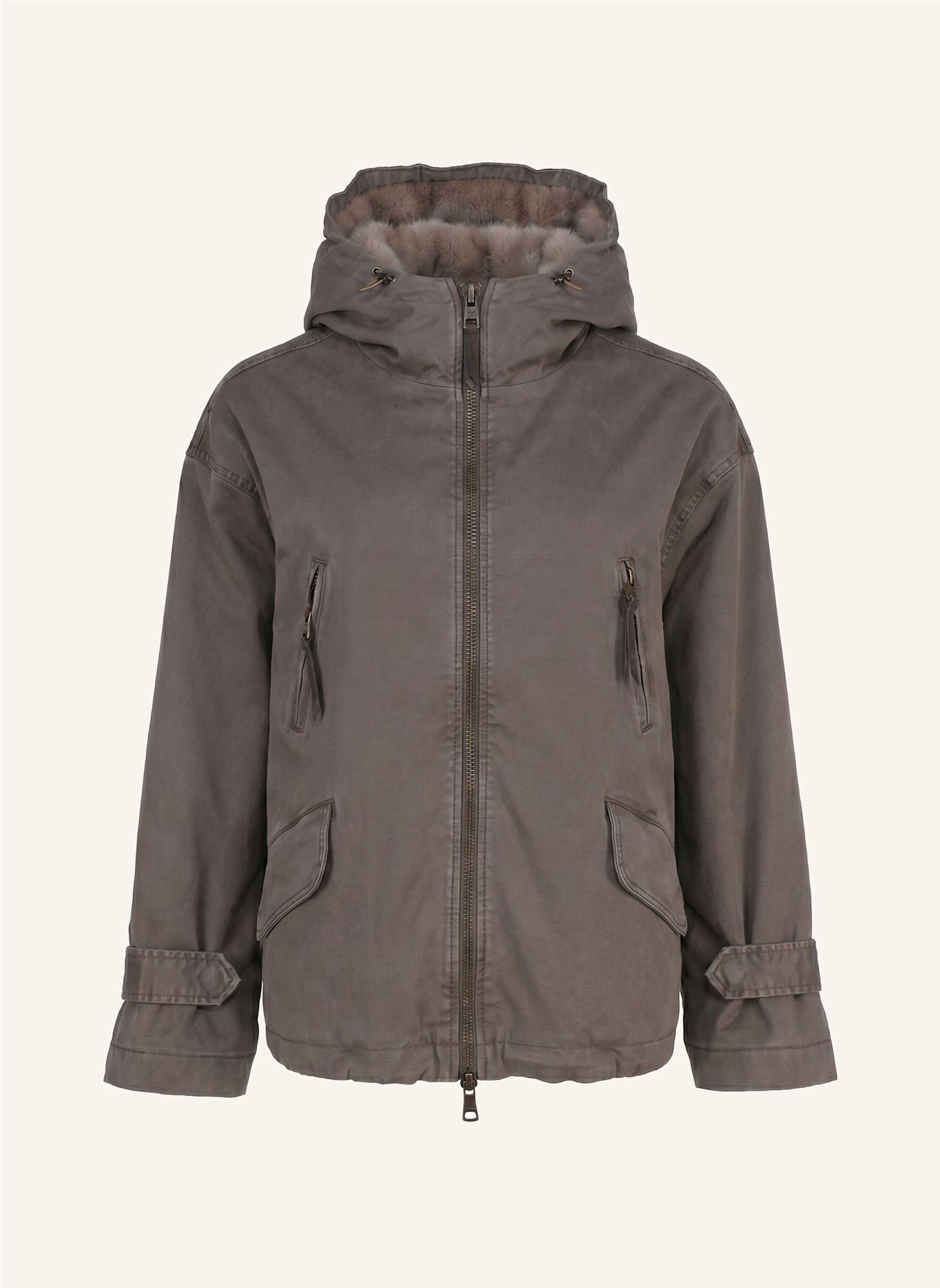 BLONDE No.8 Jacke BELLA: TAUPE