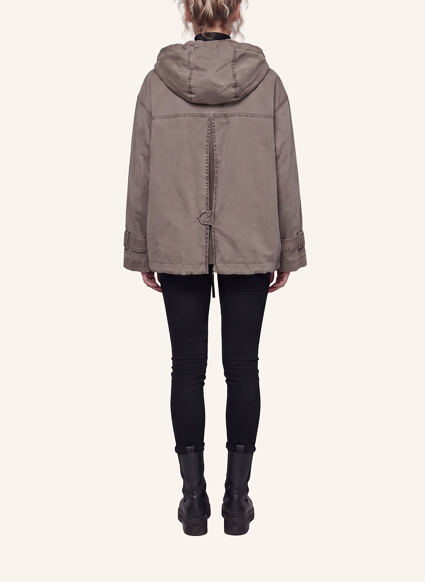 BLONDE No.8 Jacke BELLA: TAUPE