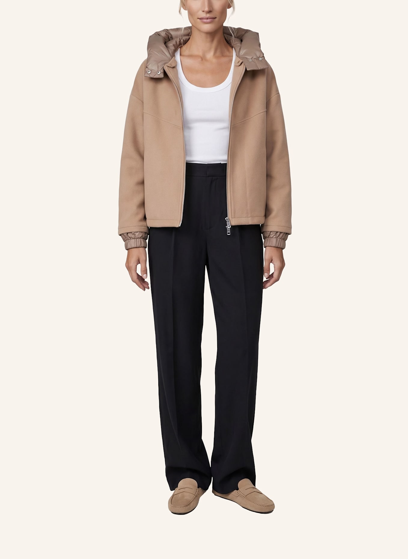 BLONDE No.8 Jacke JERRY: BEIGE