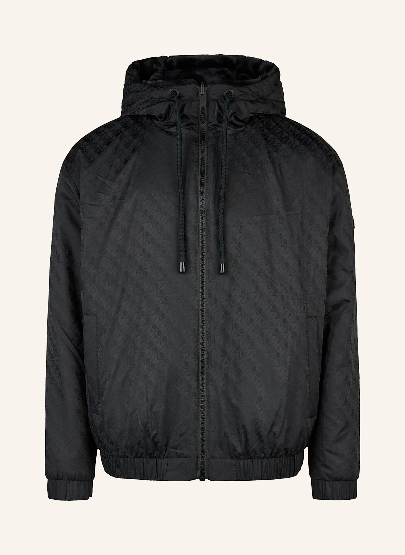MOOSE KNUCKLES Sweatjacke BORDEN BUNNY: SCHWARZ