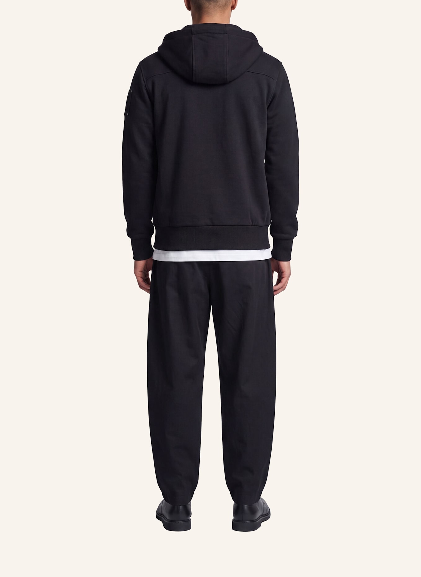 MOOSE KNUCKLES Sweatjacke BUNNY: SCHWARZ