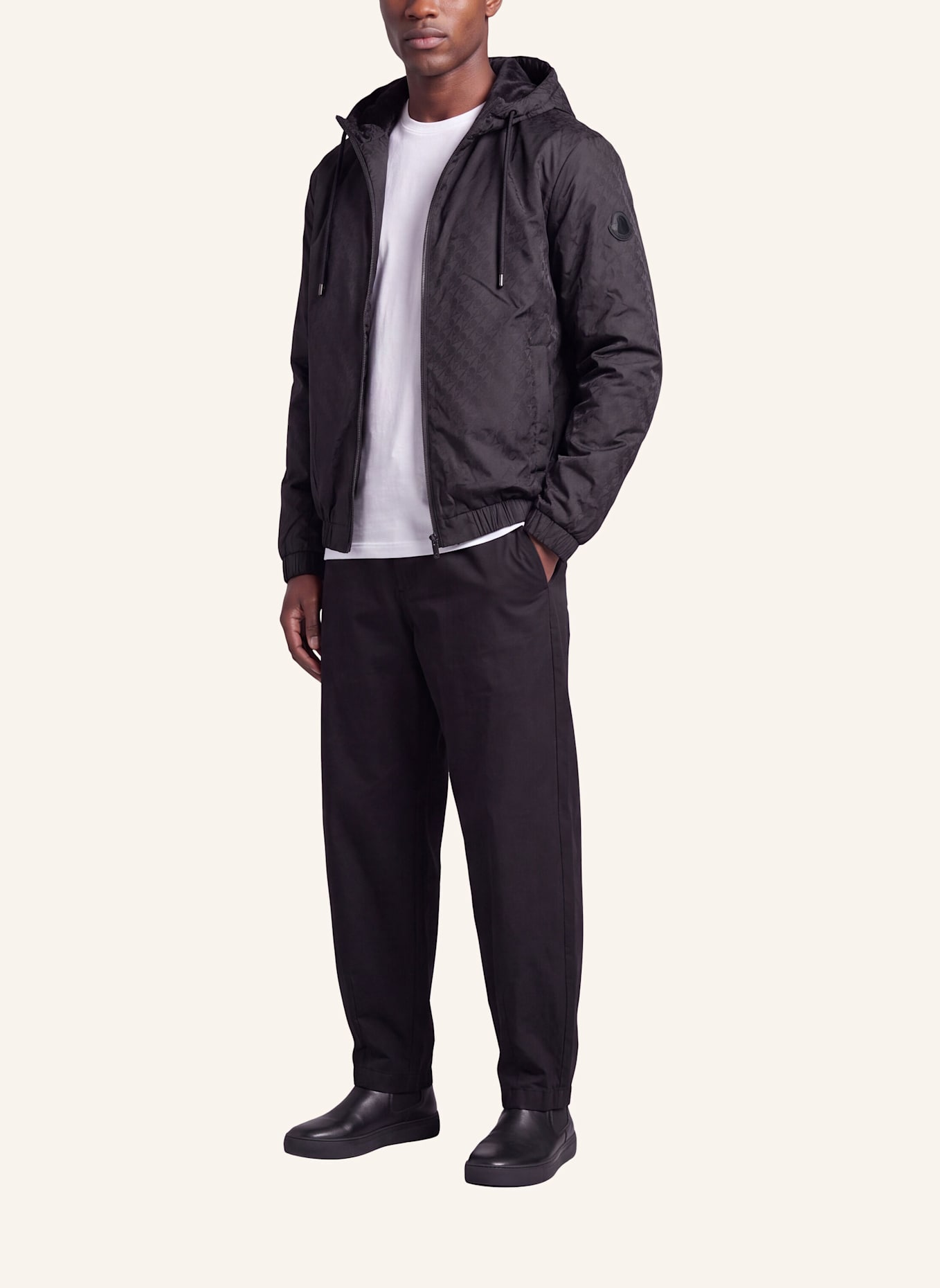 MOOSE KNUCKLES Sweatjacke BORDEN BUNNY: SCHWARZ