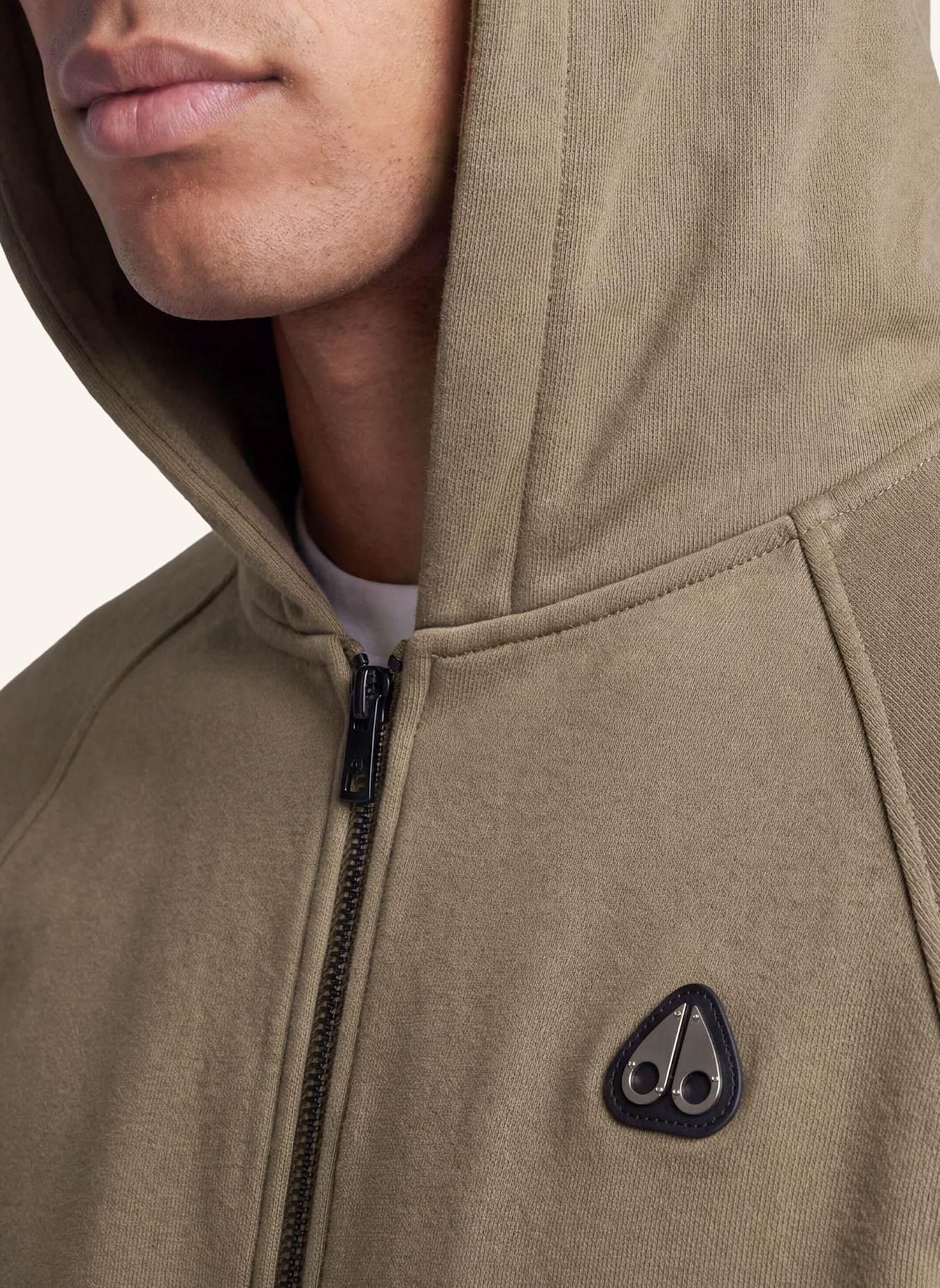 MOOSE KNUCKLES Sweatjacke YUL: GRAU