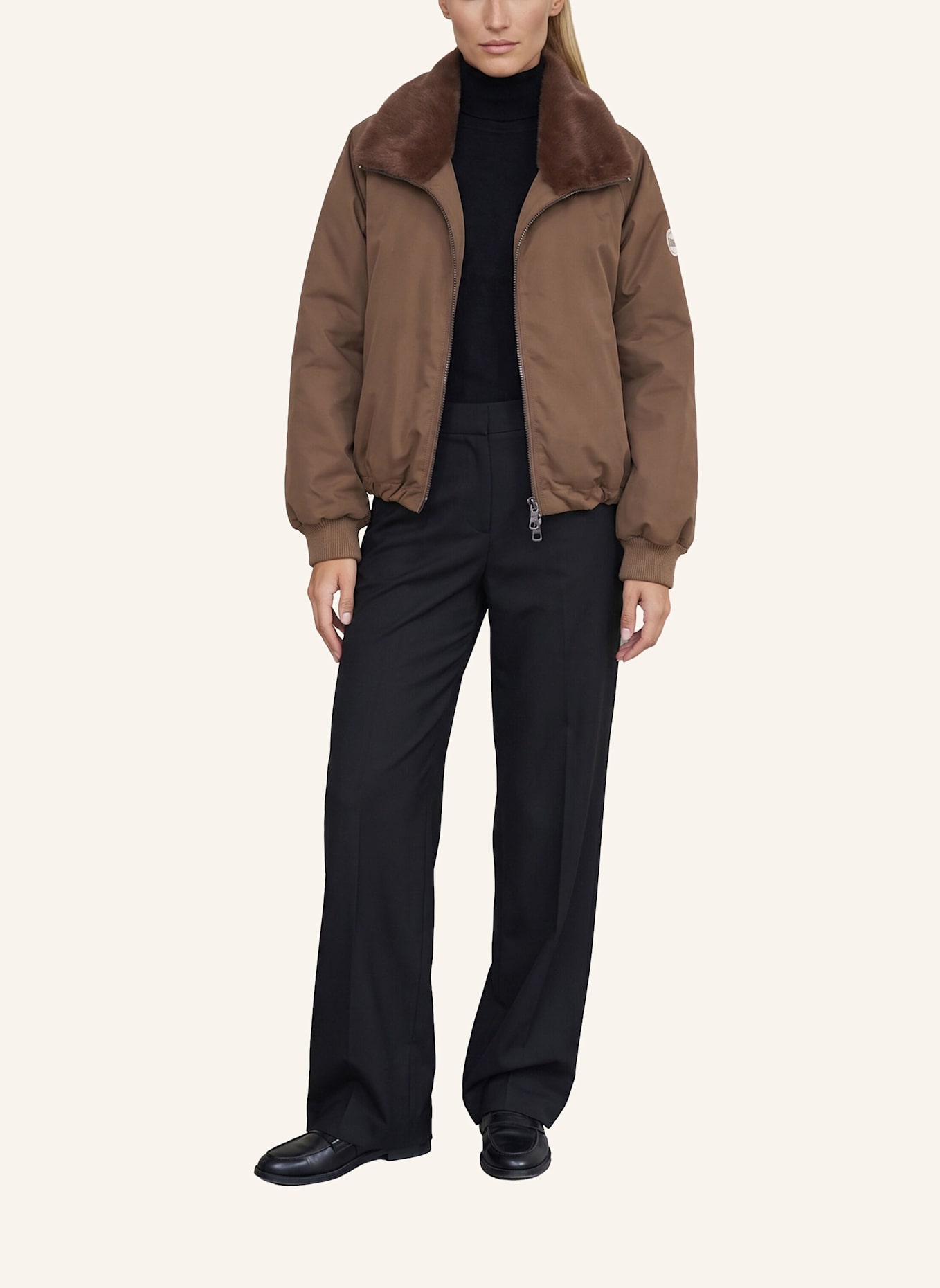 No.1 Como Jacke NOVARA: DUNKELGRAU
