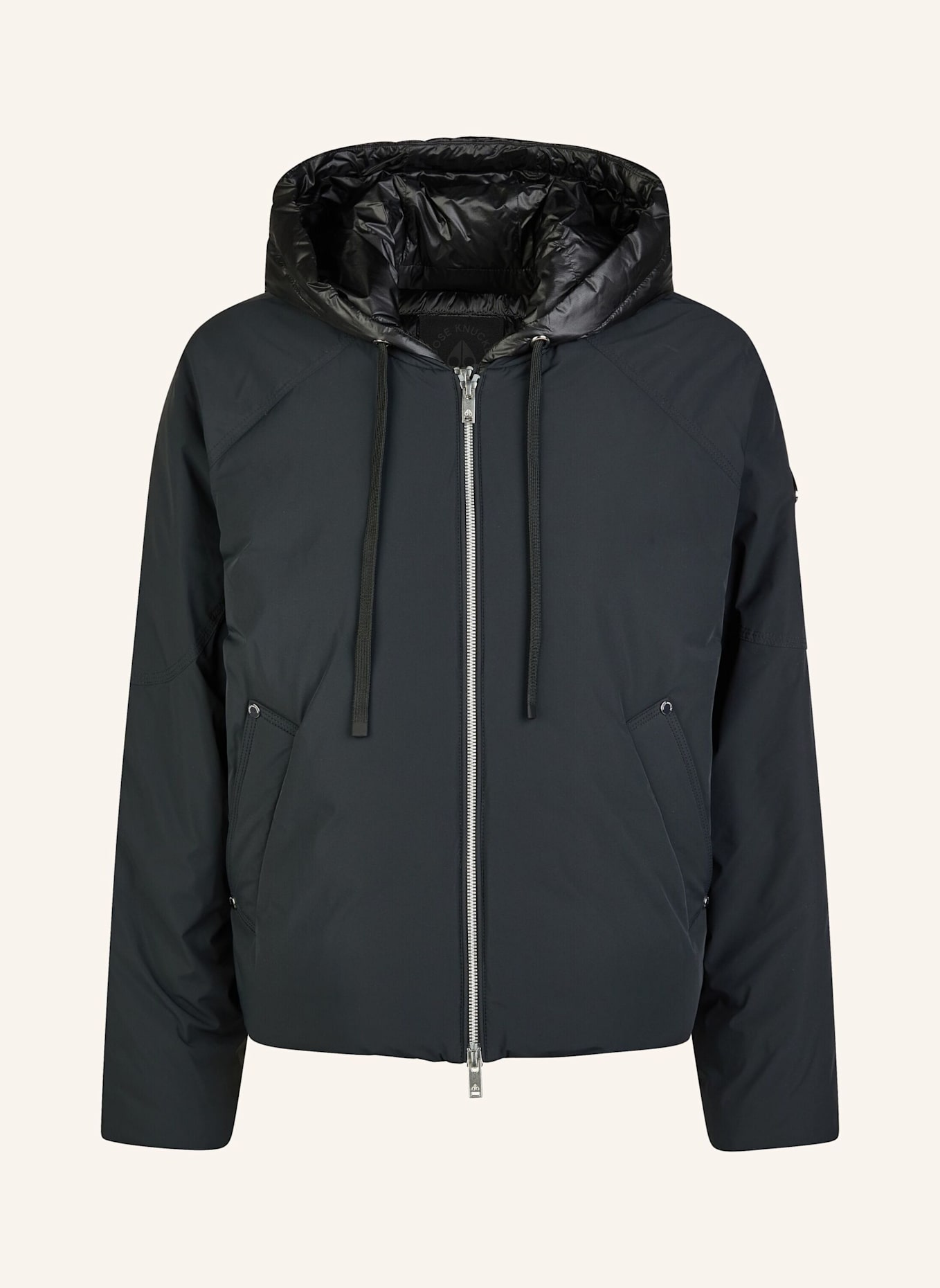 MOOSE KNUCKLES Daunenjacke TEGAN: SCHWARZ