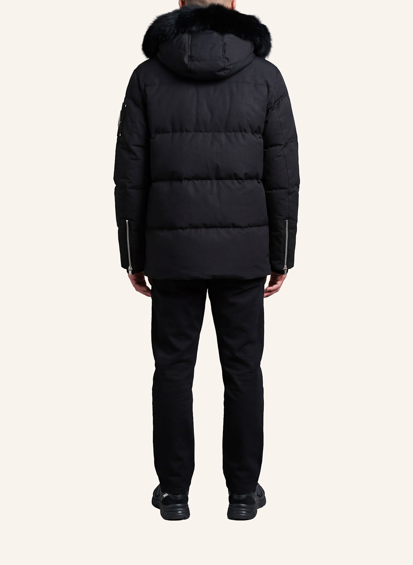 MOOSE KNUCKLES Daunenjacke ORIGINAL 3Q: SCHWARZ