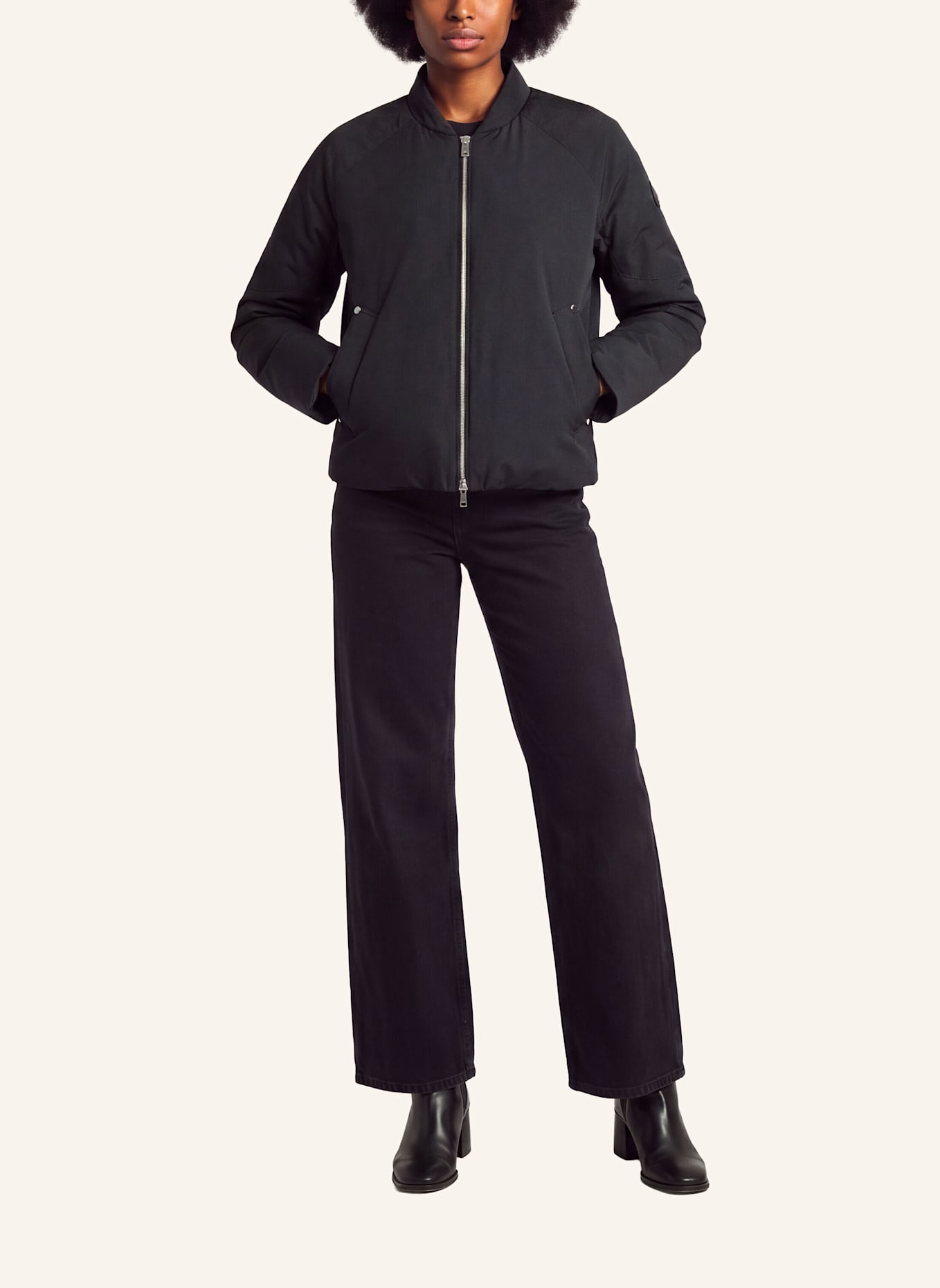 MOOSE KNUCKLES Daunenjacke TEGAN: SCHWARZ