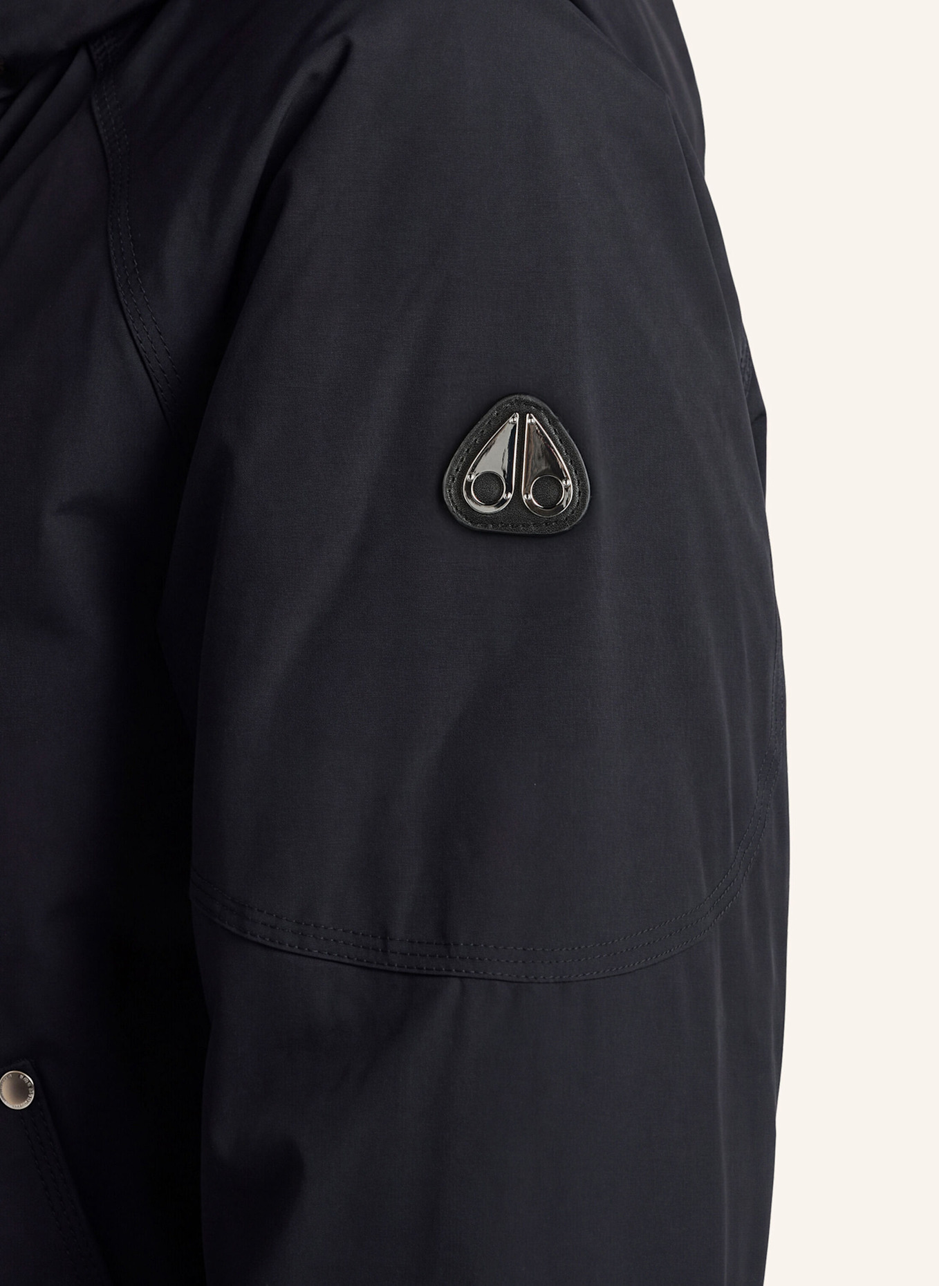 MOOSE KNUCKLES Daunenjacke TEGAN: SCHWARZ