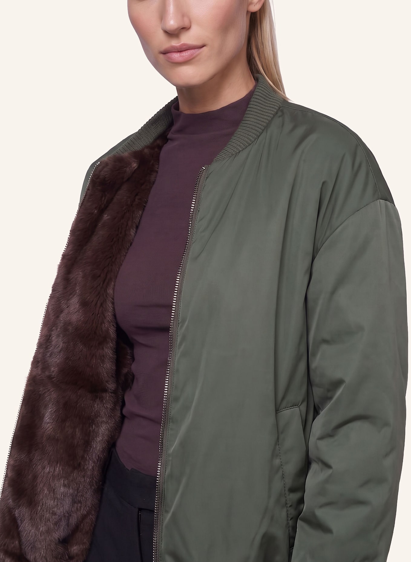 BLONDE No.8 Jacke KATILIN: OLIV