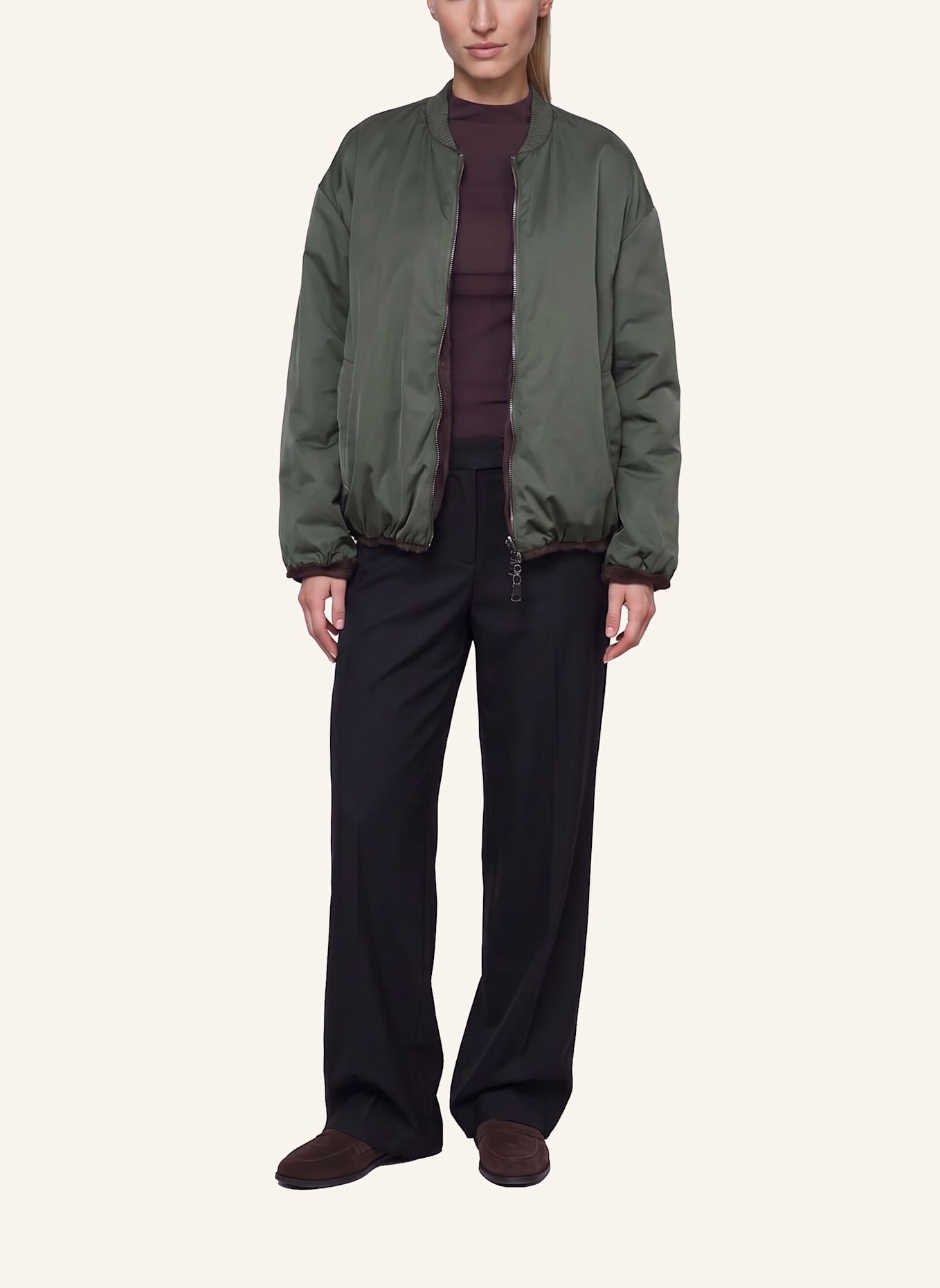 BLONDE No.8 Jacke KATILIN: OLIV