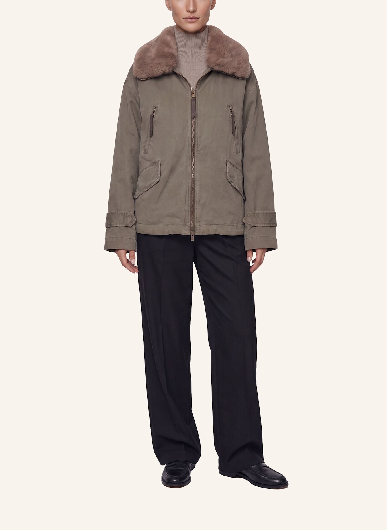 BLONDE No.8 Jacke TYRA II: BRAUN