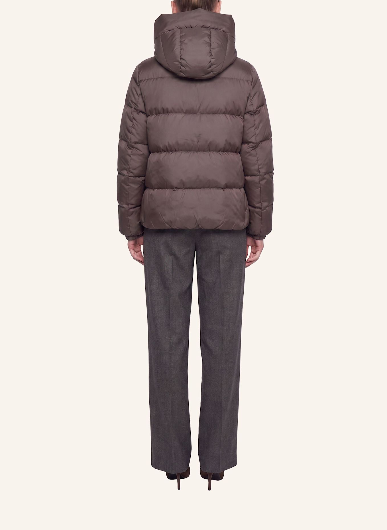 BLONDE No.8 Daunenjacke LE MANS: TAUPE