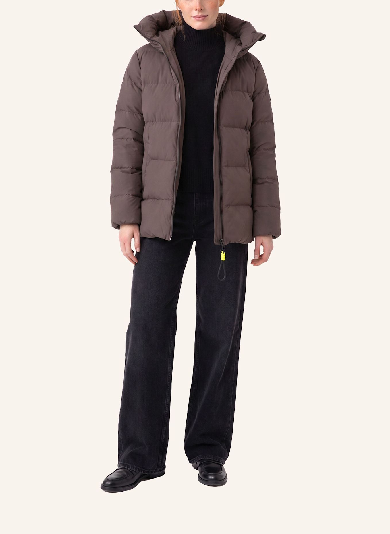 No.1 Como Steppjacke LINDA: TAUPE