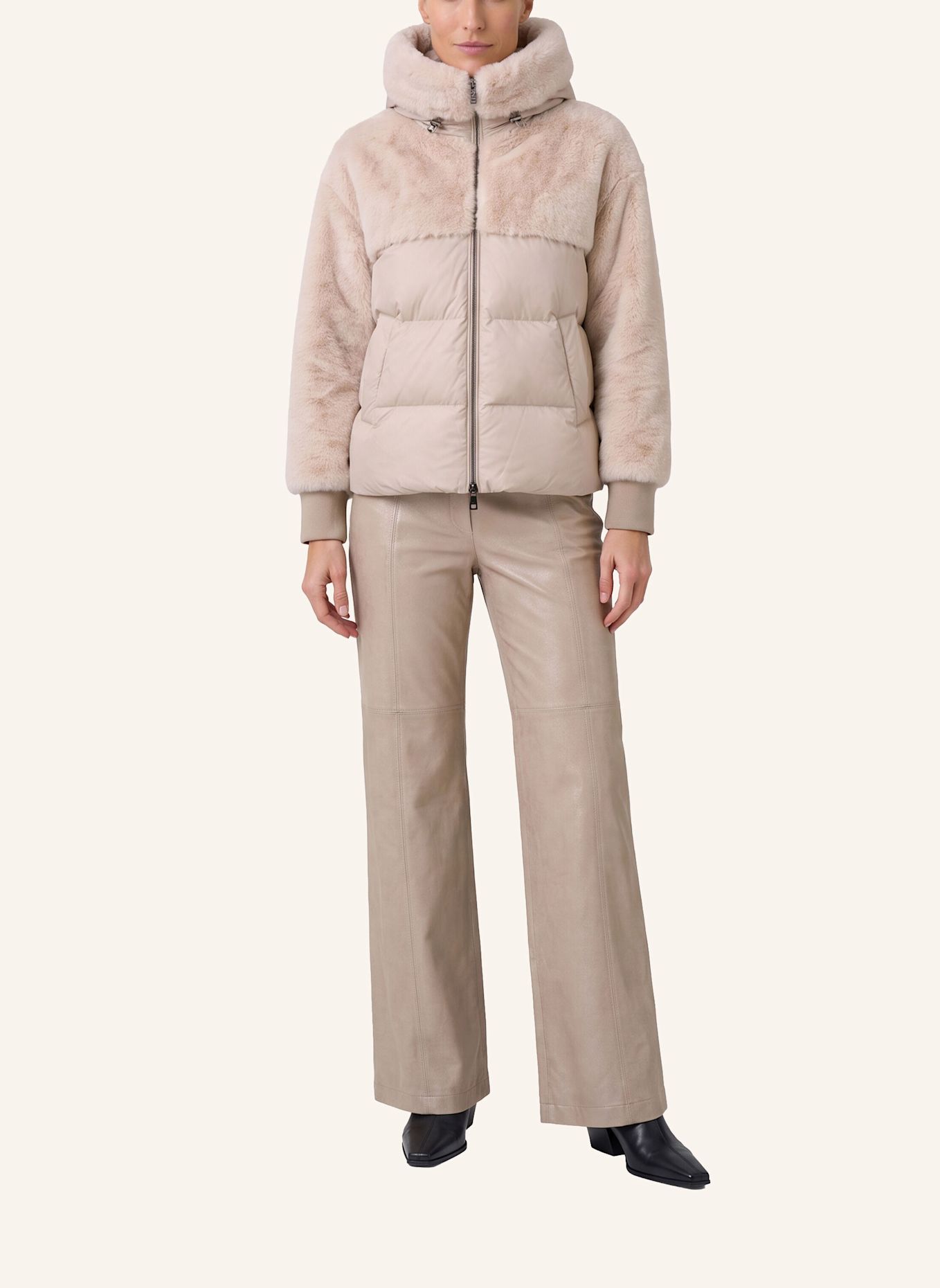 No.1 Como Steppjacke ZUMA: BEIGE