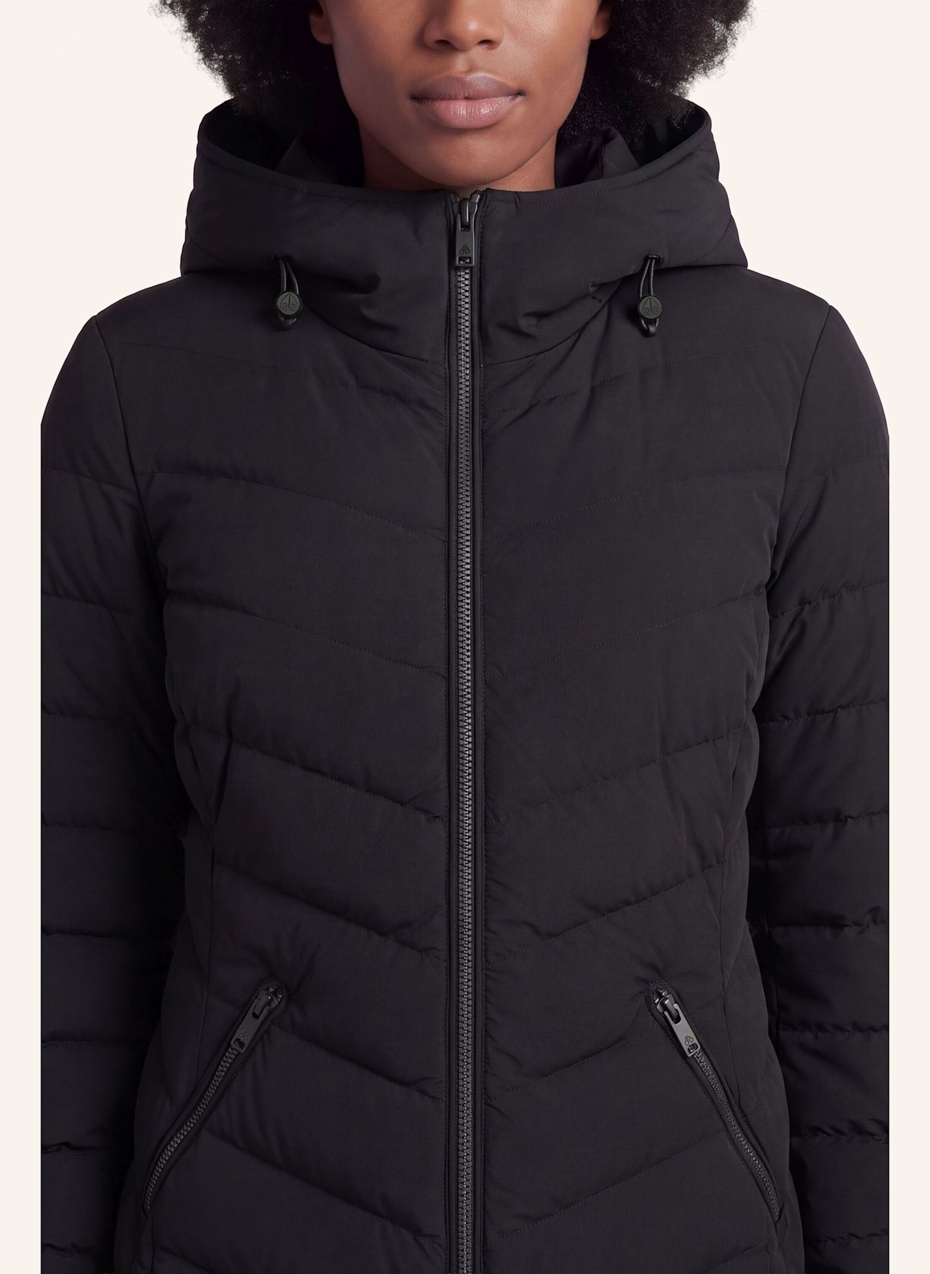 MOOSE KNUCKLES Daunenjacke ROSELAWN: SCHWARZ