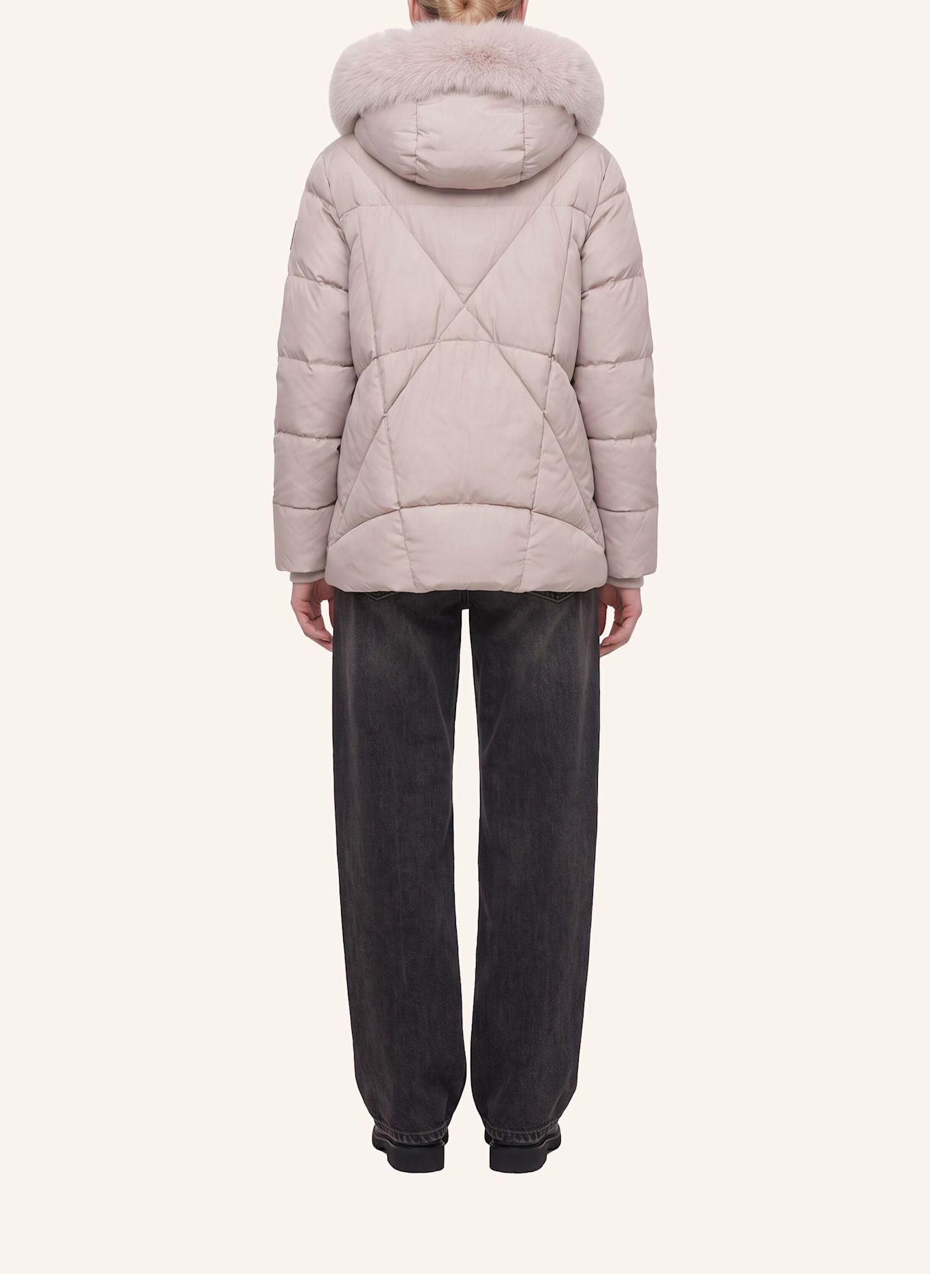 BLONDE No.8 Steppjacke SNOW 316: CREME