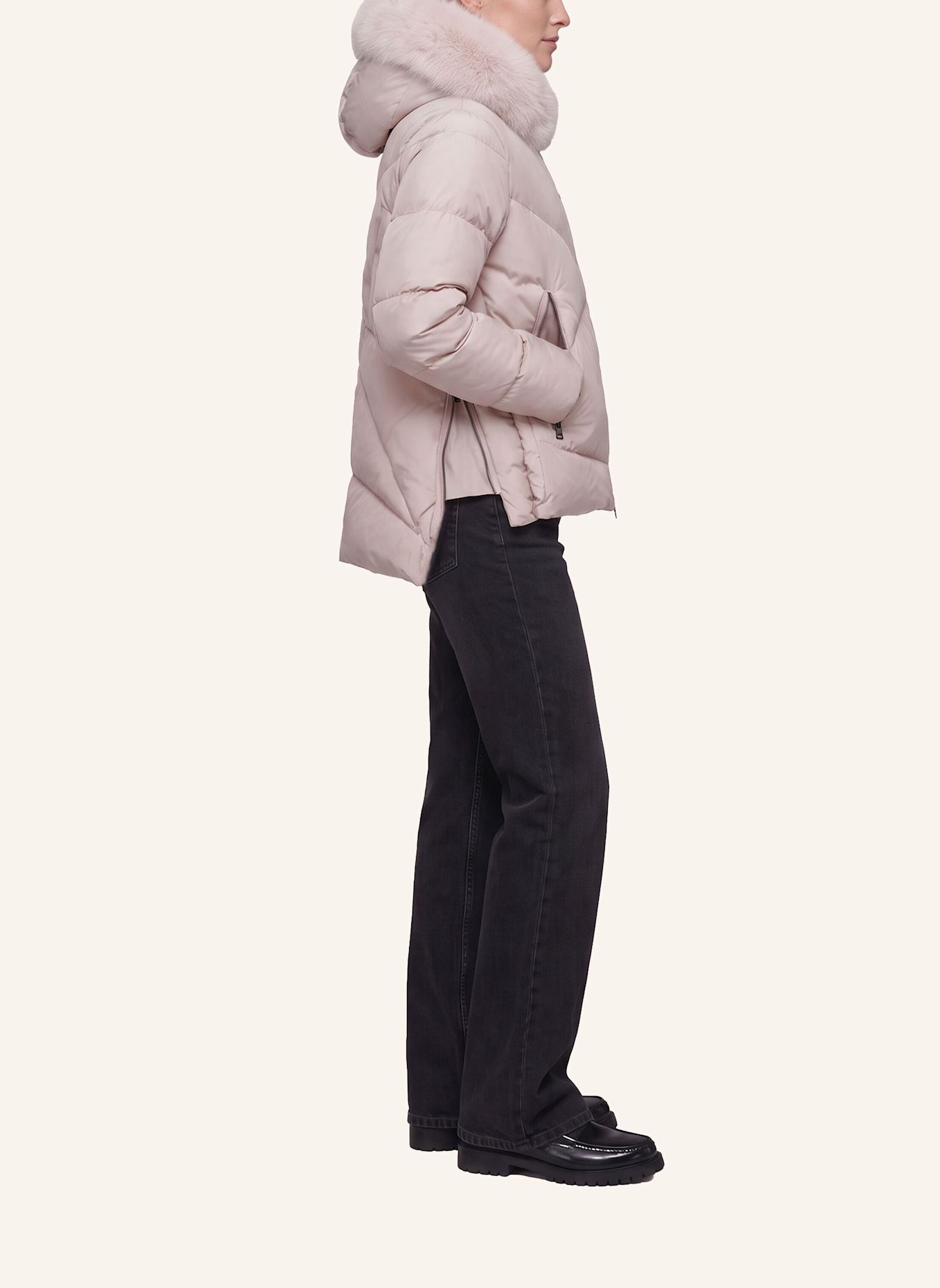 BLONDE No.8 Steppjacke SNOW 316: CREME