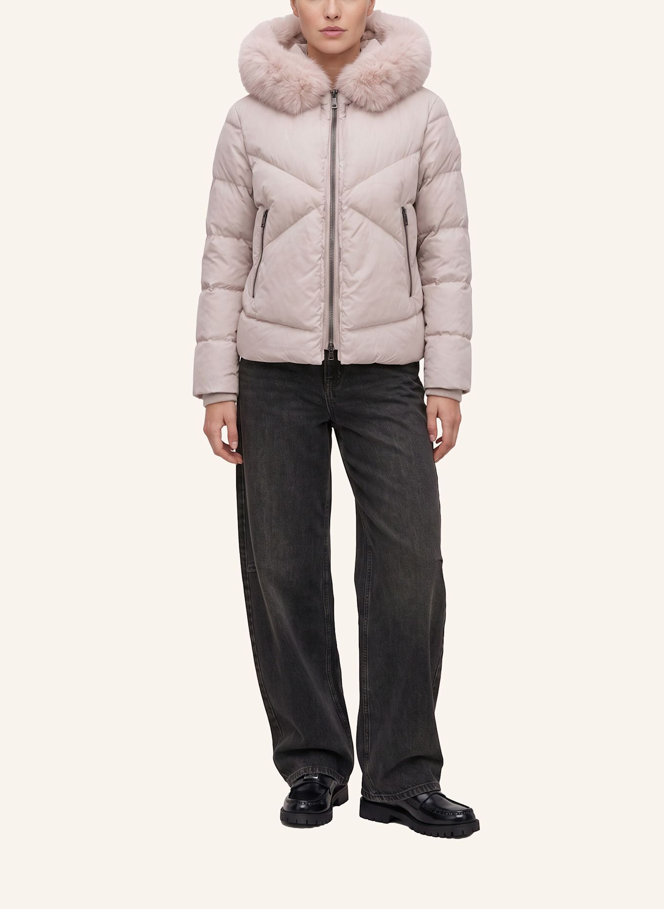 BLONDE No.8 Steppjacke SNOW 316: CREME