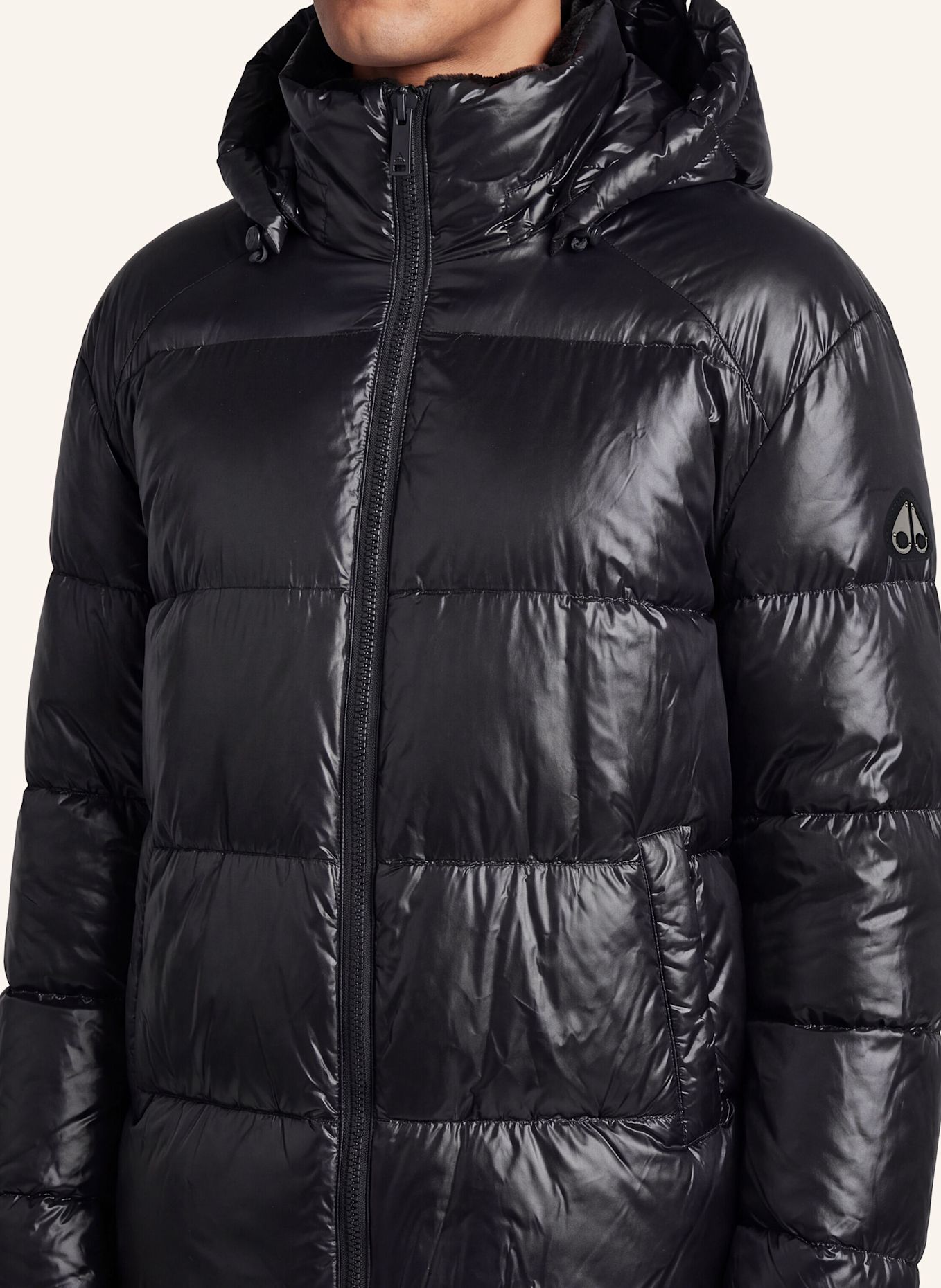 MOOSE KNUCKLES Daunenjacke KINGS: SCHWARZ
