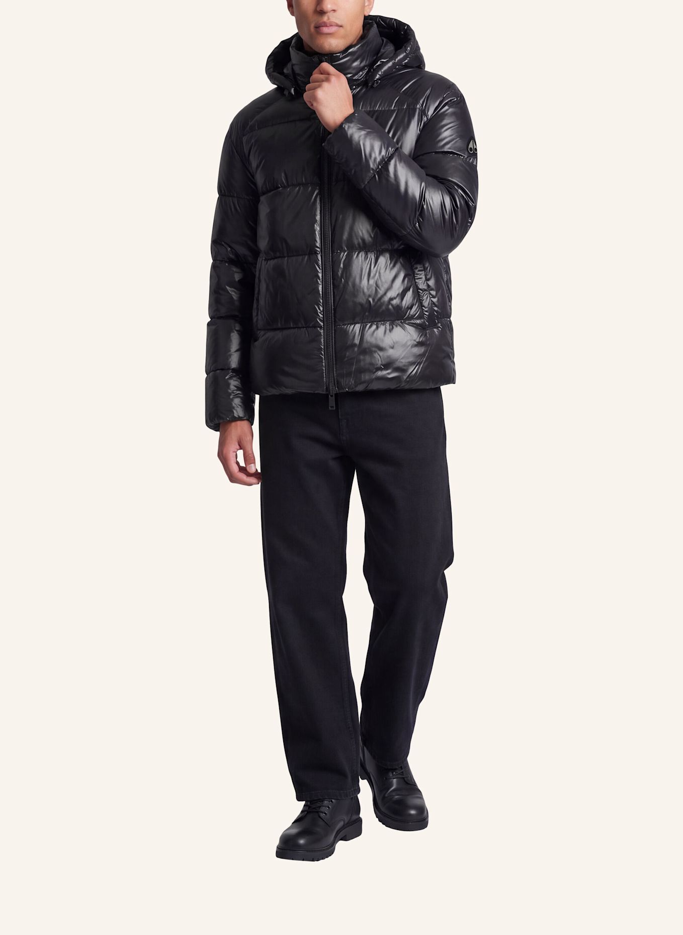 MOOSE KNUCKLES Daunenjacke KINGS: SCHWARZ