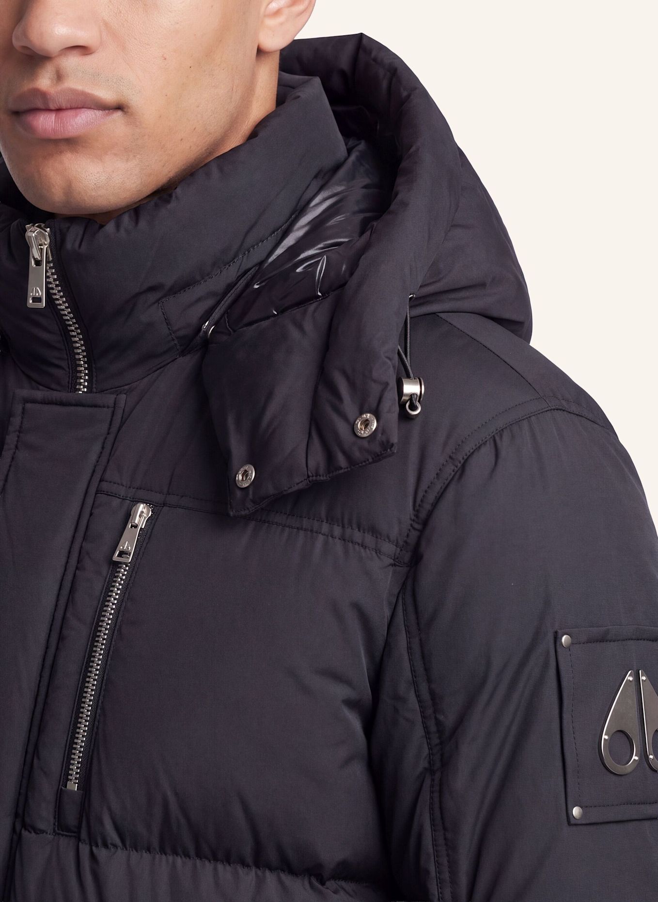 MOOSE KNUCKLES Daunenjacke EVEREST 3Q: SCHWARZ