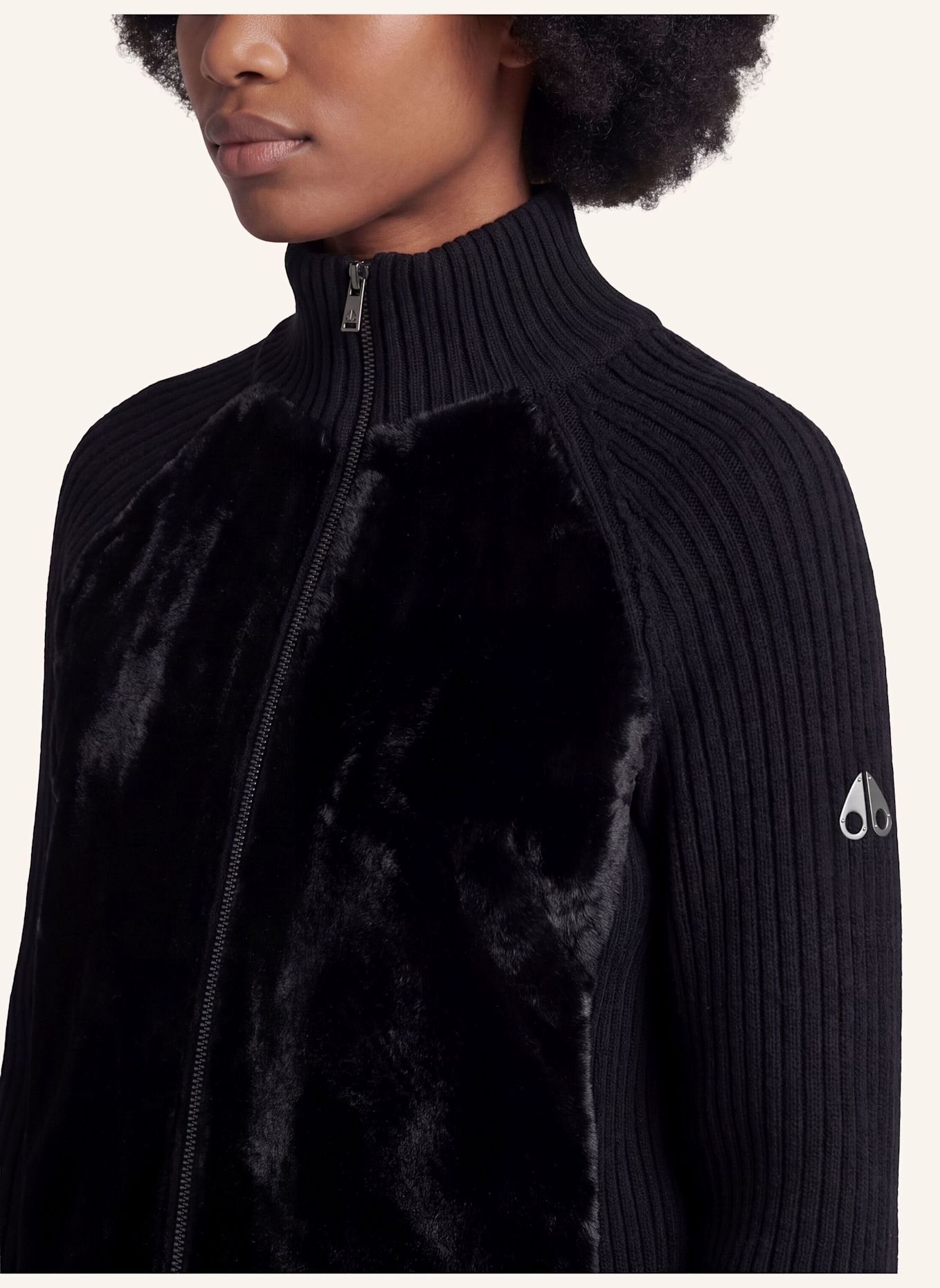 MOOSE KNUCKLES Sweatjacke JUNCTION: GRAU