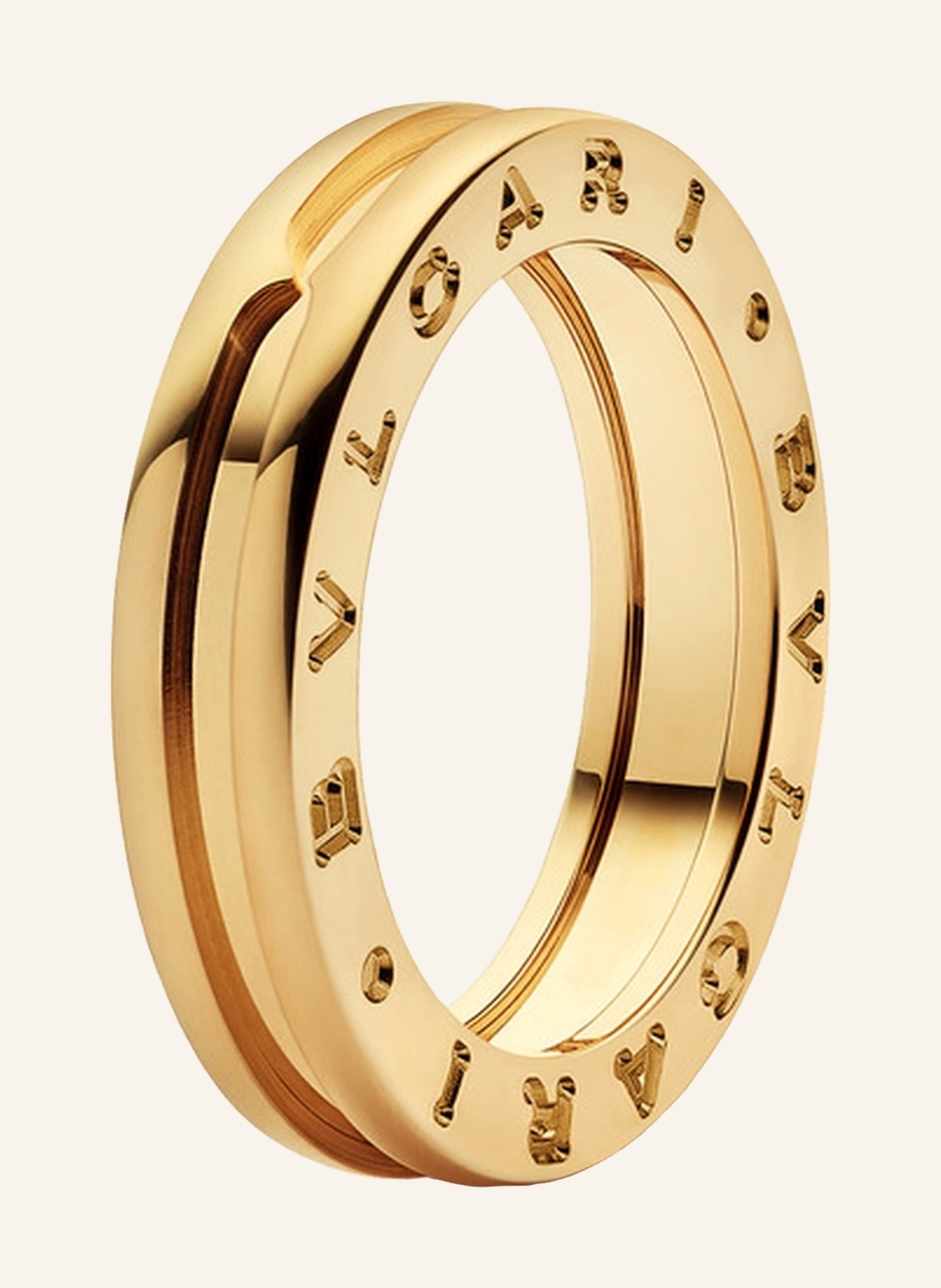 BVLGARI Ring B.ZERO1 aus 18 Karat Gelbgold, Farbe: GOLD (Bild 1)