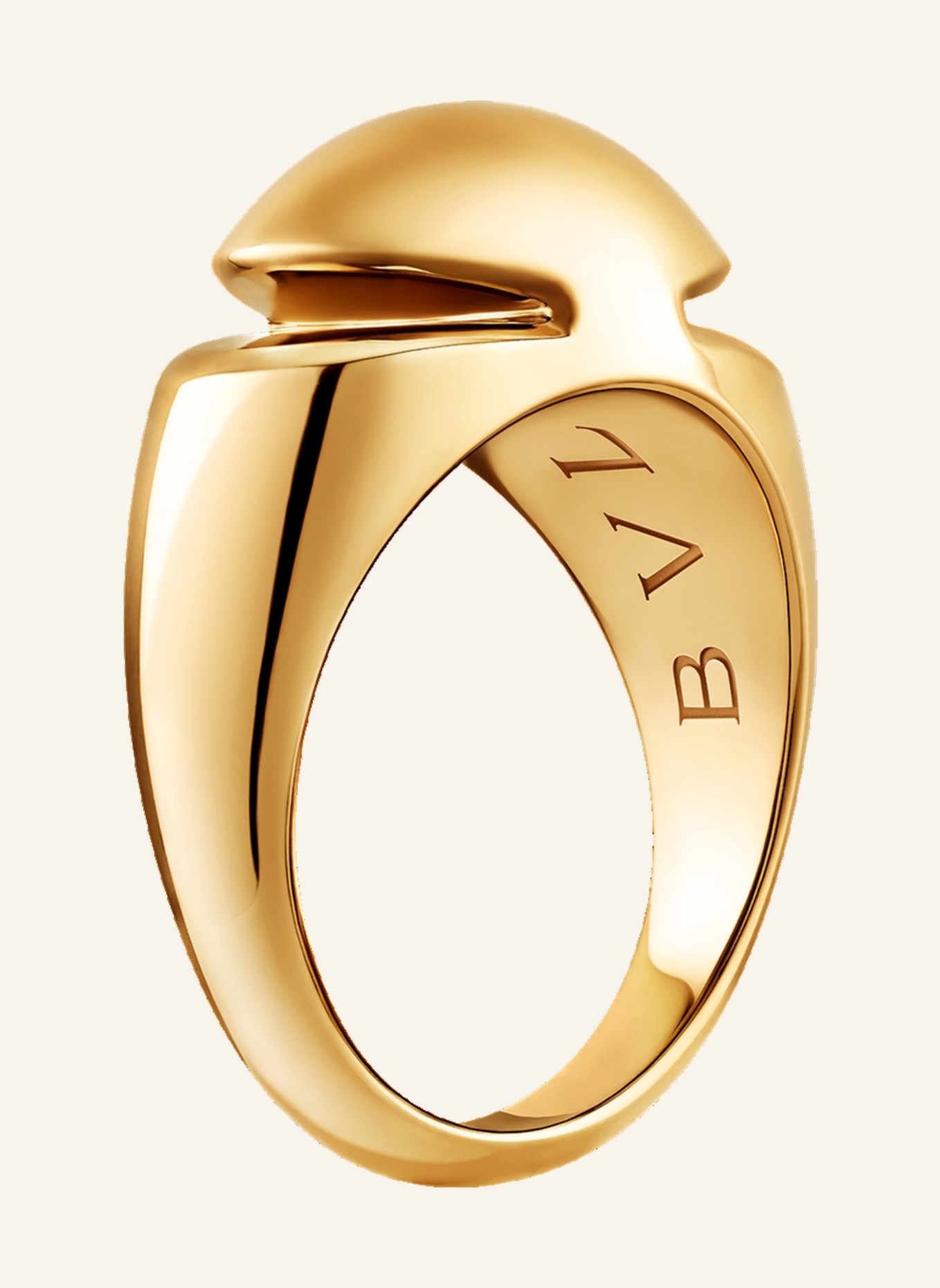 BVLGARI Ring BVLGARI CABOCHON aus 18 Karat Gelbgold, Farbe: GOLD (Bild 2)
