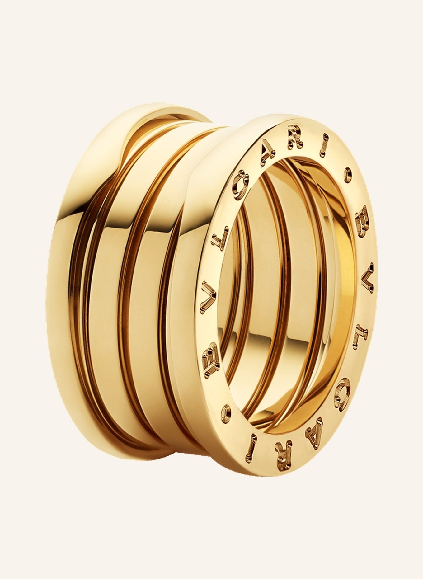 BVLGARI Ring B.ZERO1 aus 18 Karat Gelbgold, Farbe: GOLD (Bild 1)