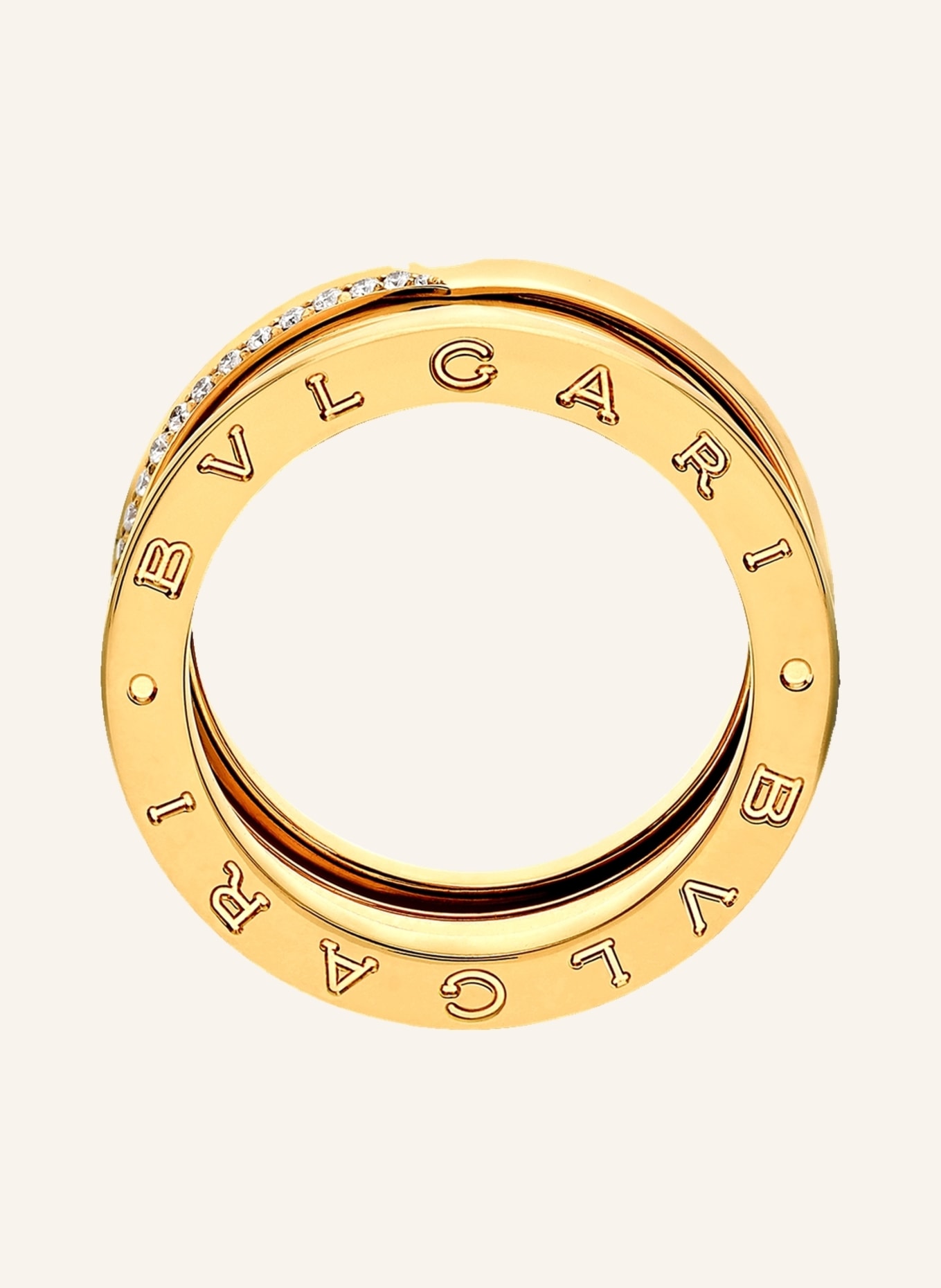 BVLGARI Ring B.ZERO1, Farbe: GOLD (Bild 2)