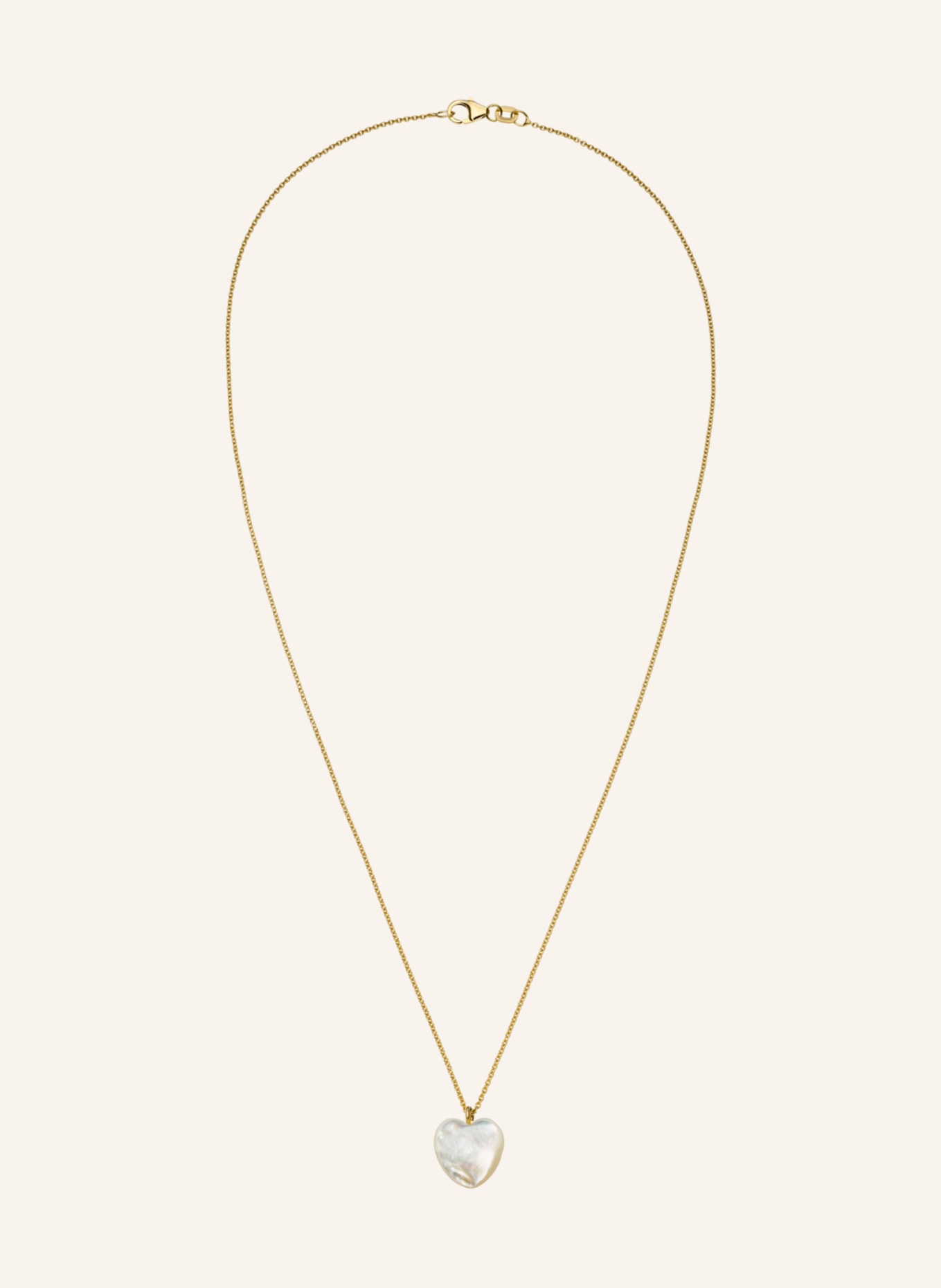 NINA KASTENS Kette HEART NECKLACE by GLAMBOU, Farbe: GOLD (Bild 1)