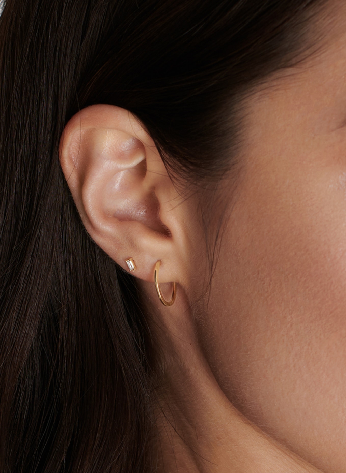JUULS & KARATS Single Ohrring EARRING 002 by GLAMBOU, Farbe: GOLD (Bild 2)
