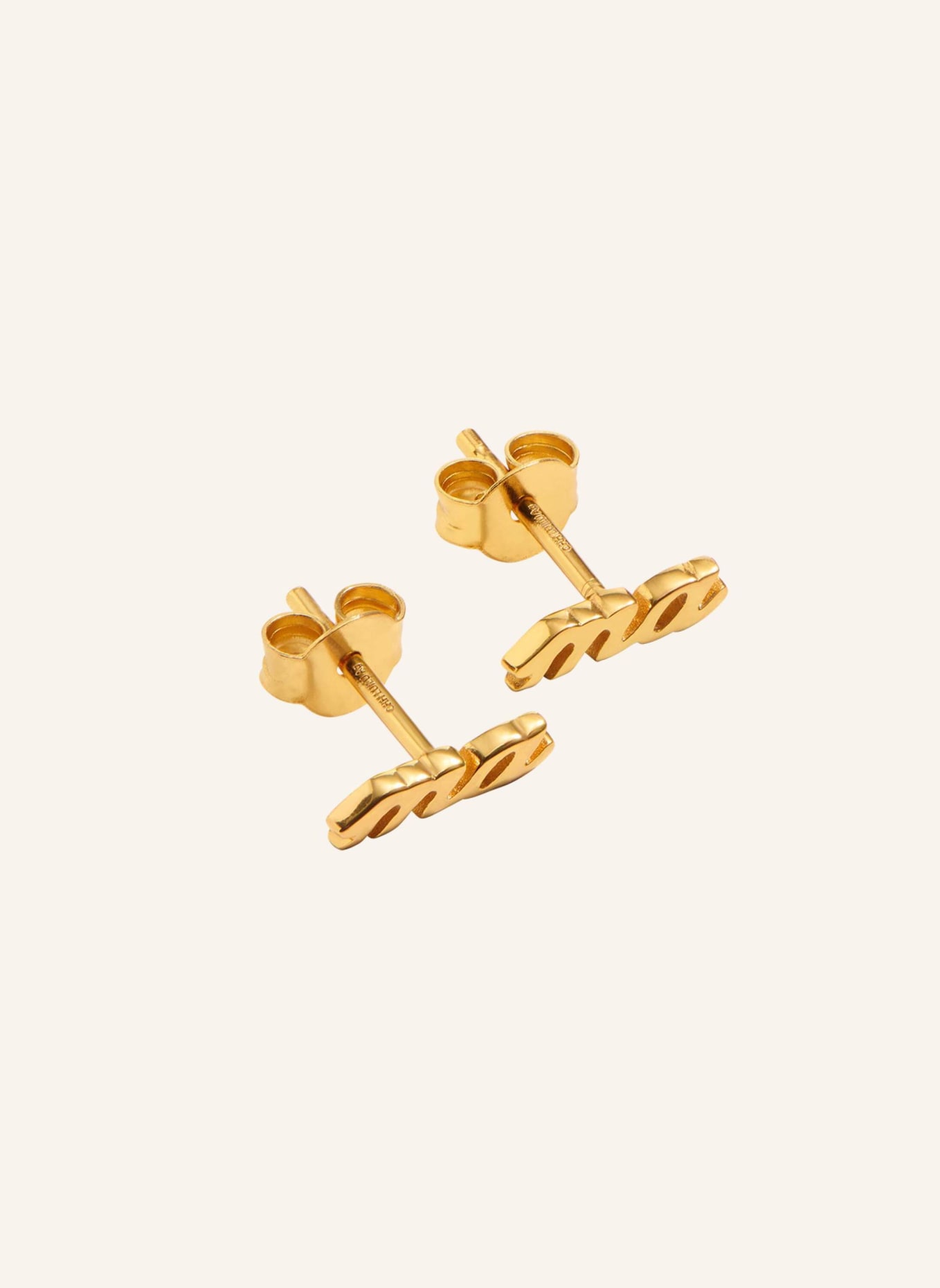 OHH LUILU Ohrringe MAMA STUDS by GLAMBOU, Farbe: GOLD (Bild 1)