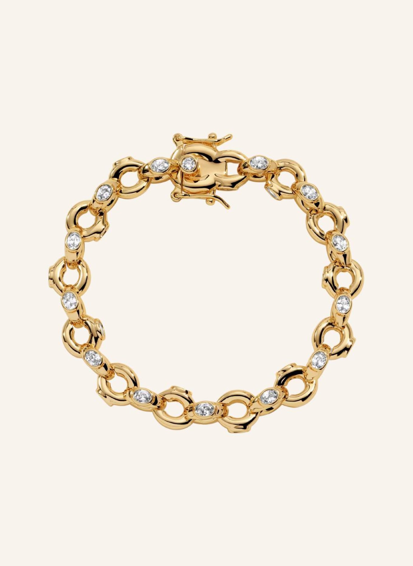 Lili Claspe Armband HELENA BRACELET by GLAMBOU, Farbe: GOLD (Bild 1)