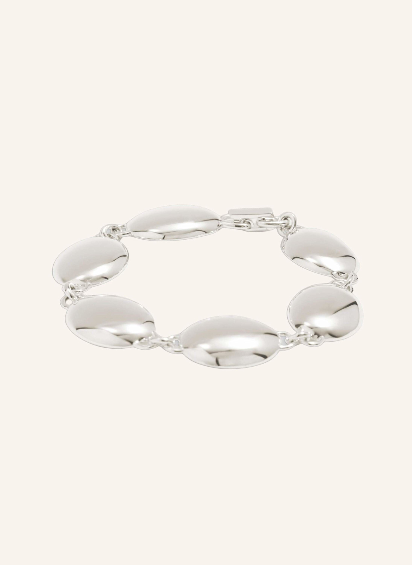 RAGBAG Armband DUALISM OVAL by GLAMBOU, Farbe: SILBER (Bild 1)