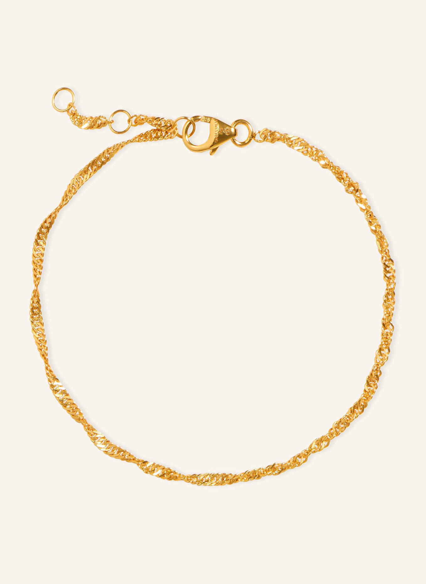 OHH LUILU Armband TWISTED ROPE by GLAMBOU, Farbe: GOLD (Bild 1)