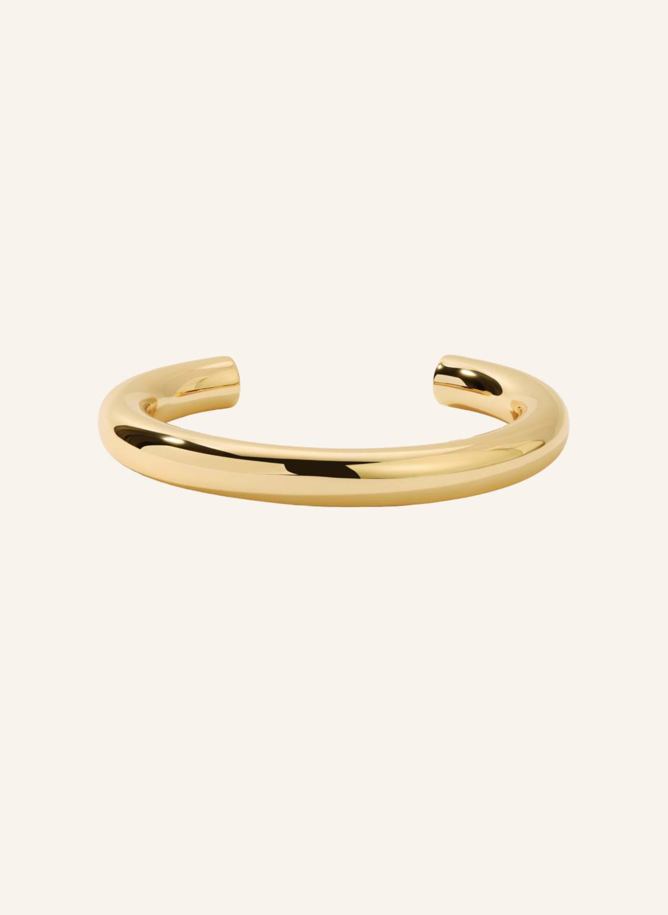 Lili Claspe Armband MEDIUM SLOANE HOLLOW CUFF by GLAMBOU, Farbe: GOLD (Bild 1)