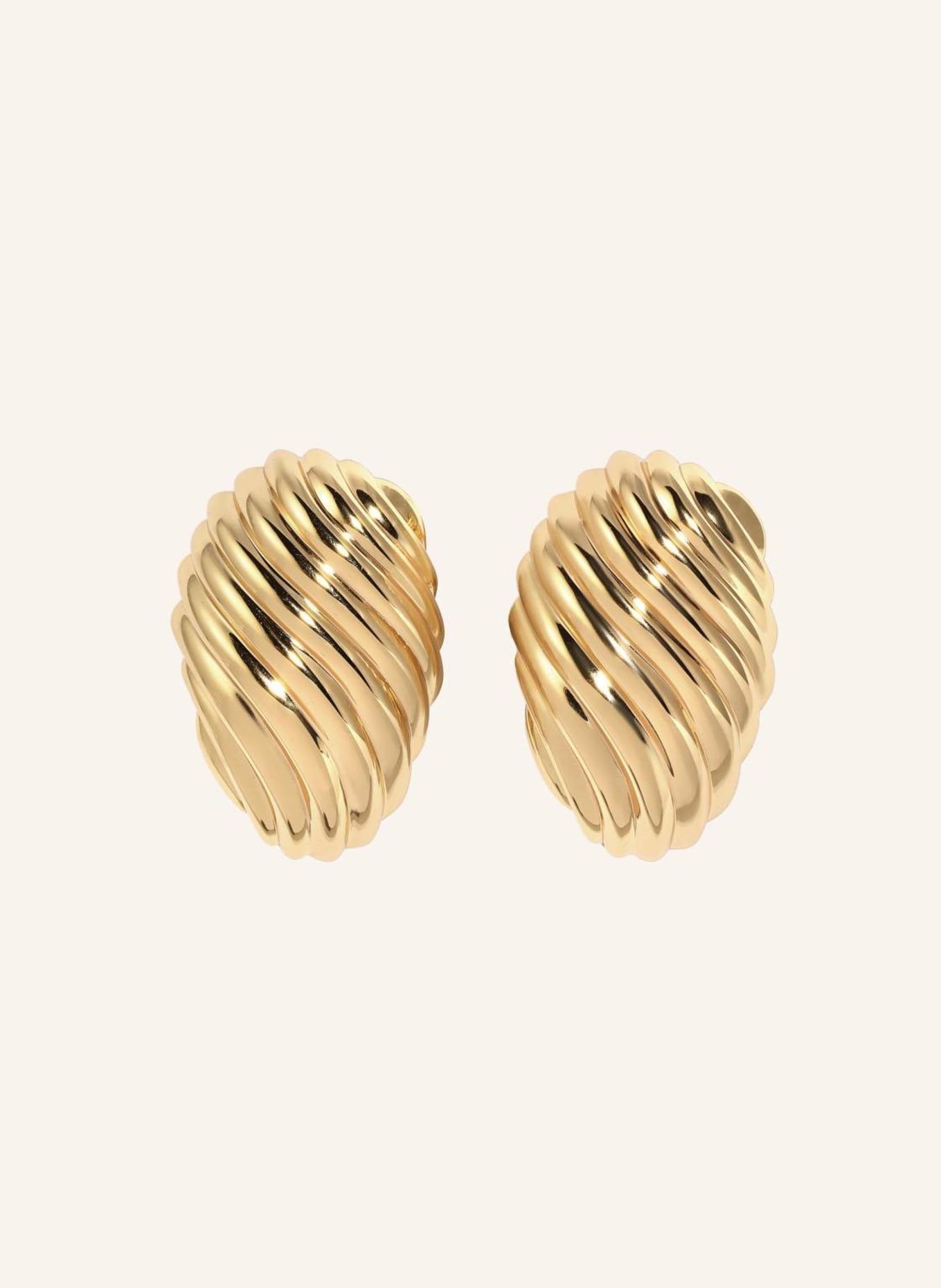 Lili Claspe Ohrringe SERAPHINE EARRINGS STUD by GLAMBOU, Farbe: GOLD (Bild 1)