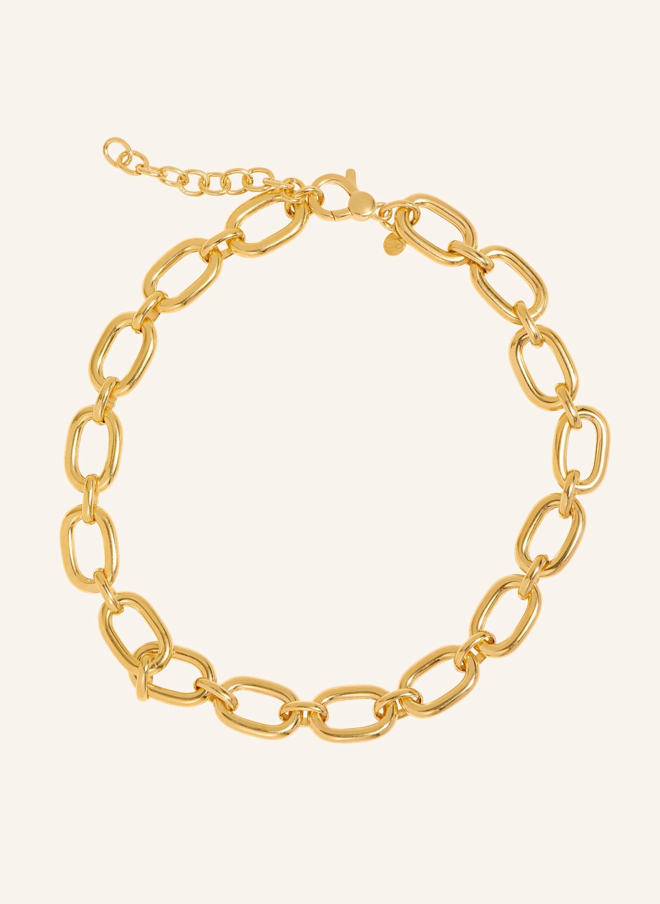 Pompidou Halsketten DAPHNE BIG LINK by GLAMBOU: GOLD