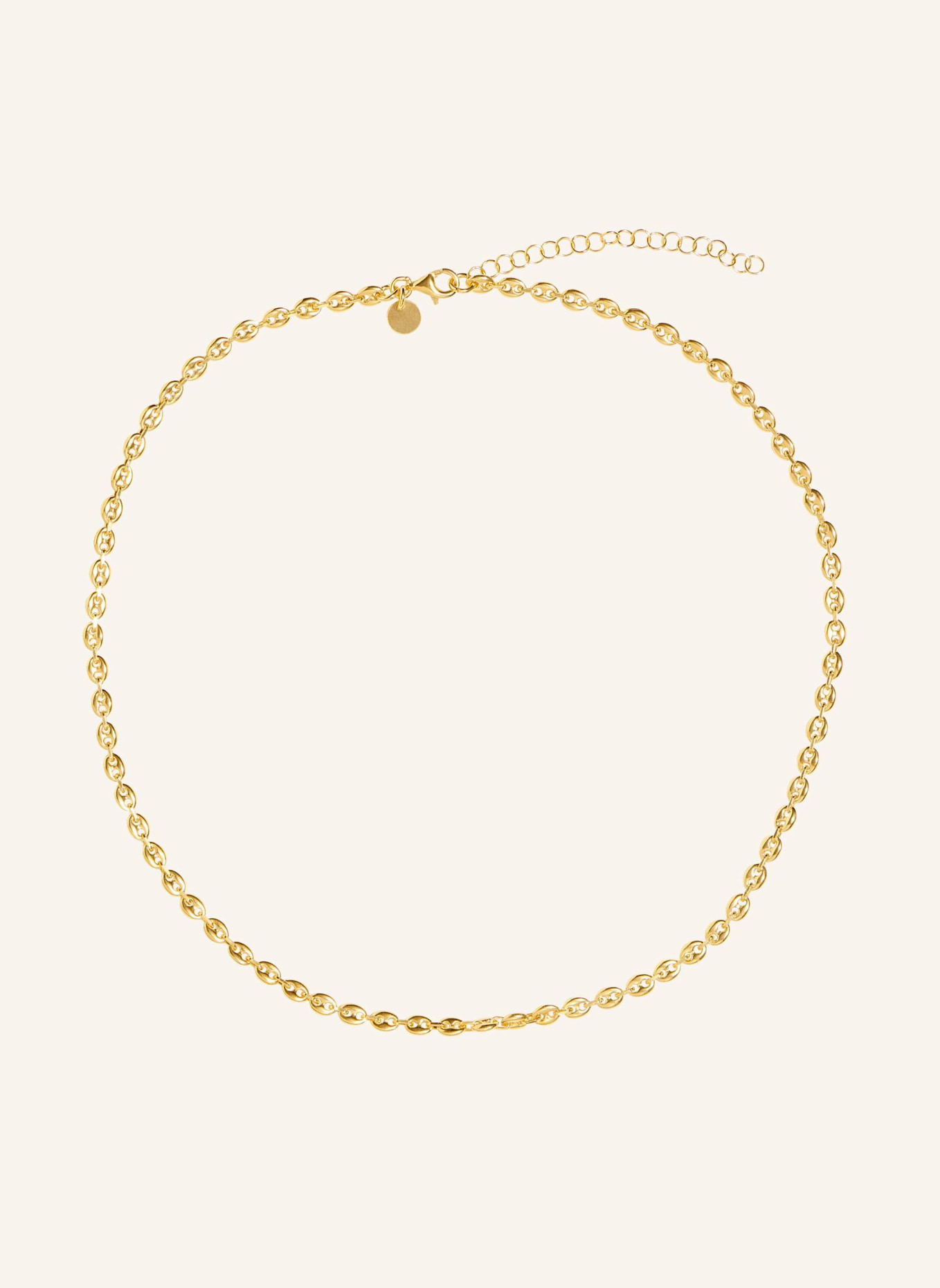 OHH LUILU Halskette DOUBLE LOOP CHAIN by GLAMBOU, Farbe: GOLD (Bild 1)