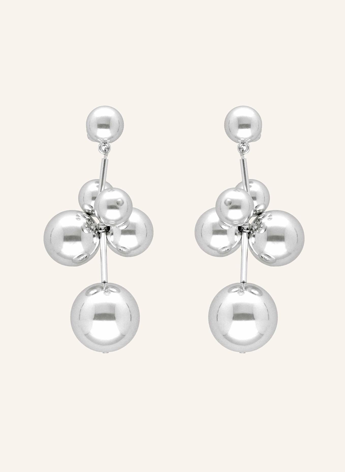 VANESSA BARONI Ohrhänger NEW MULTI BEADS EARRING SILVER by GLAMBOU, Farbe: SILBER (Bild 1)