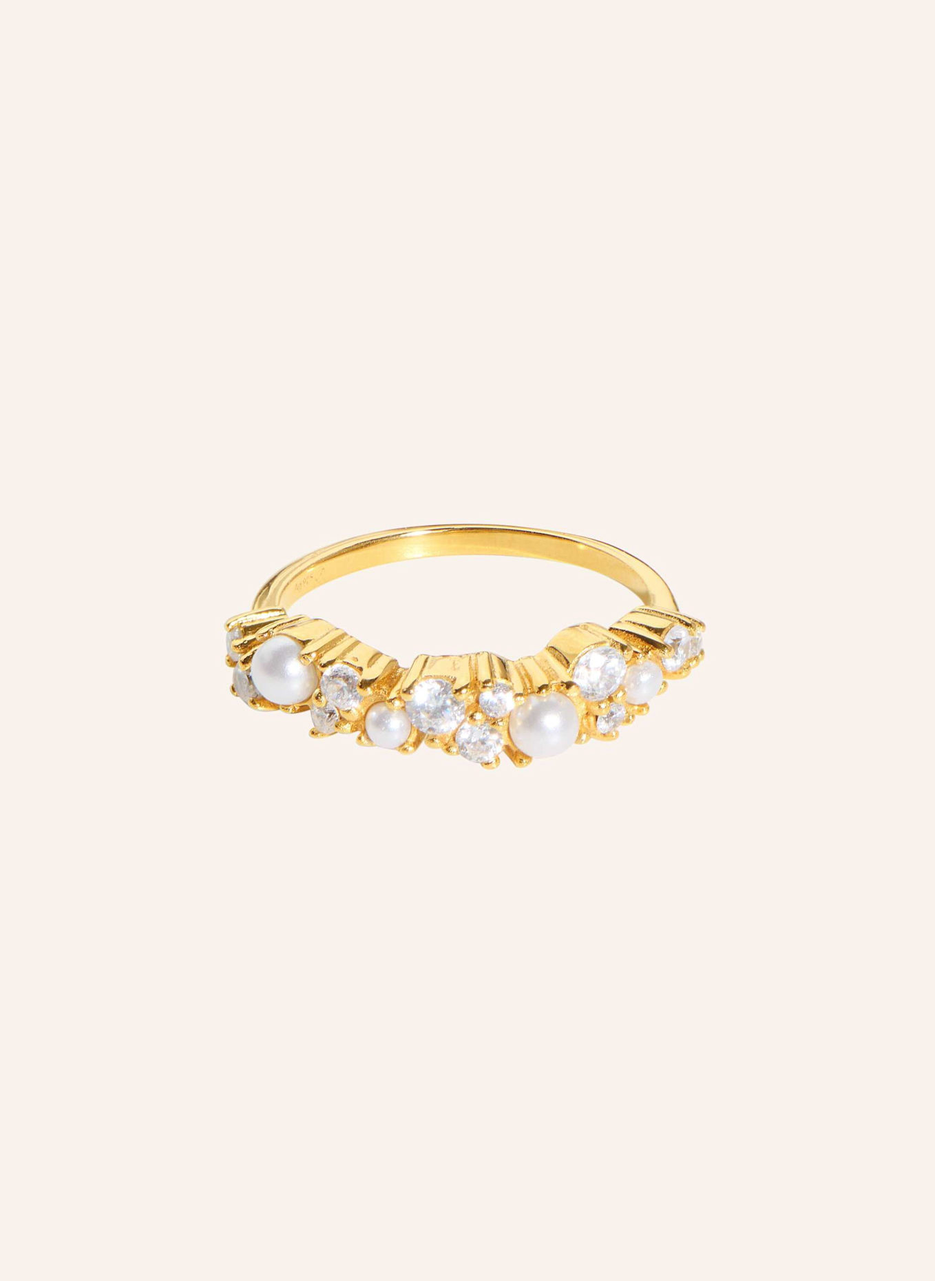 Pompidou Ring ALICE by GLAMBOU: GOLD