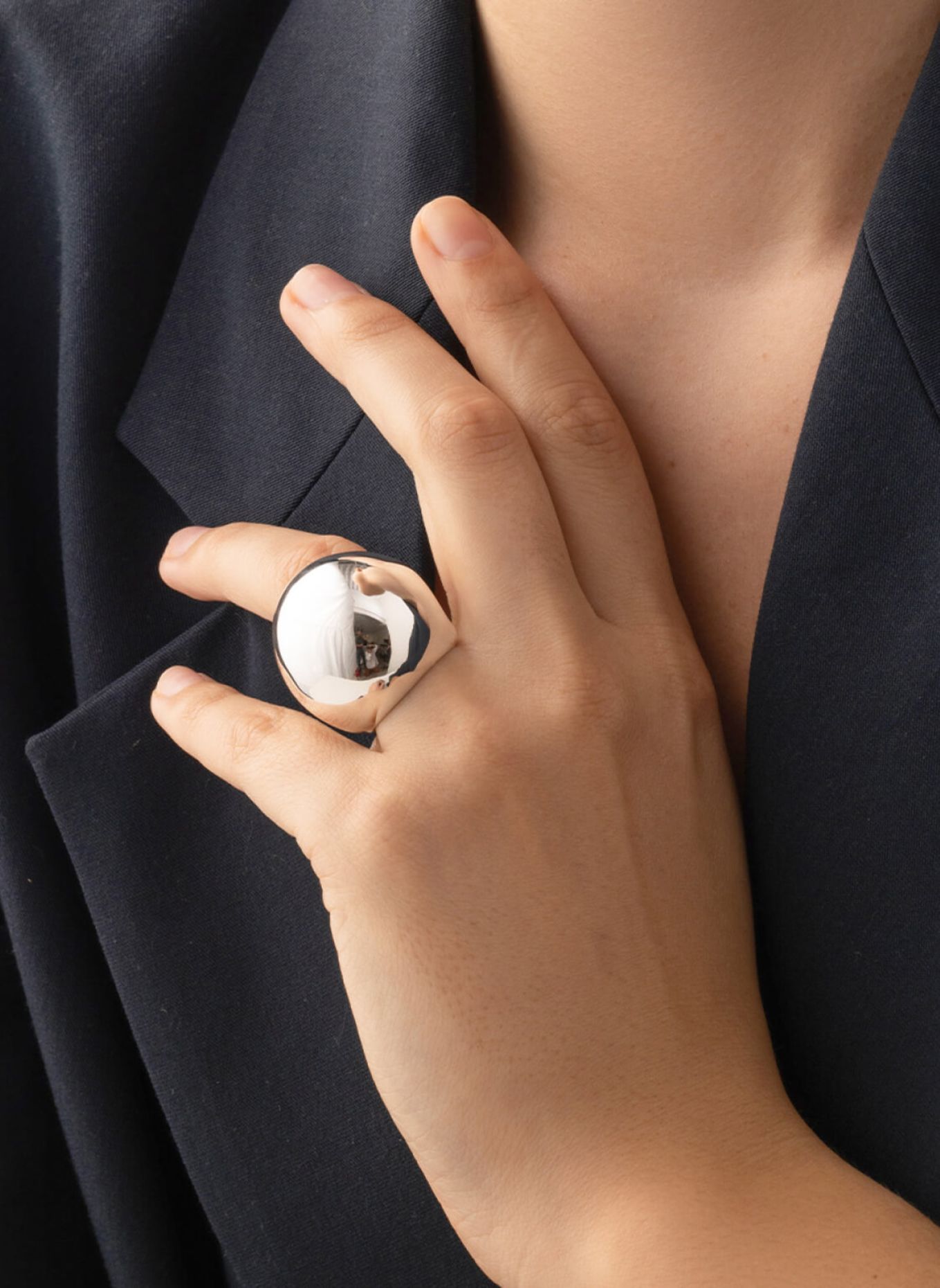 Jenny Bird Ring SUPERNOVA RING by GLAMBOU, Farbe: SILBER (Bild 2)