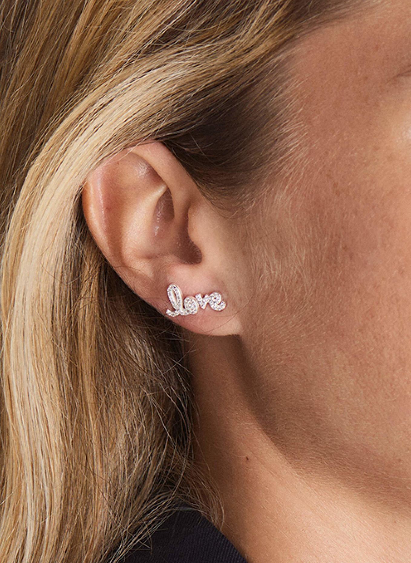 OHH LUILU Ohrringe LOVE by GLAMBOU: SILBER