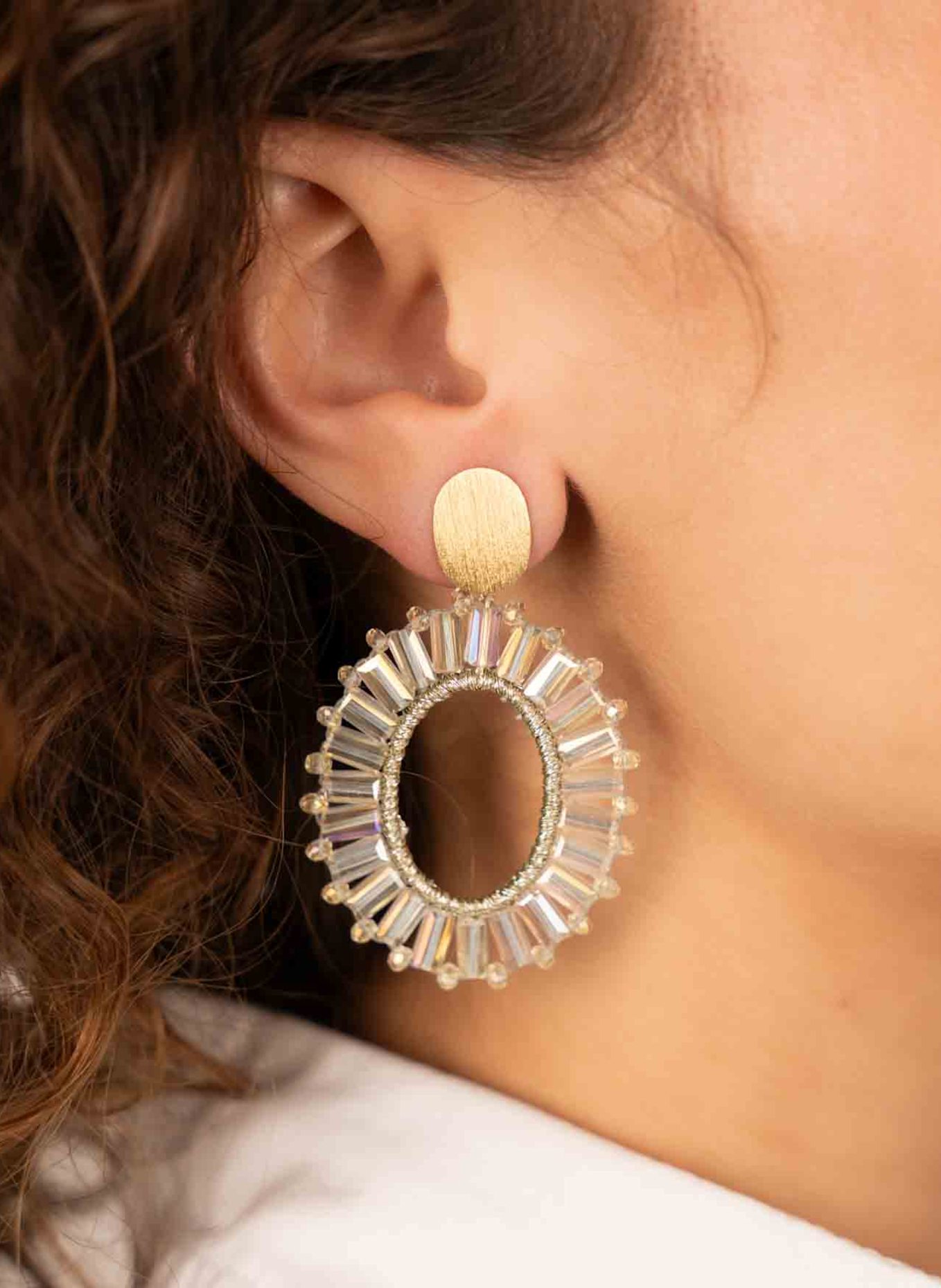 LOTT.gioielli Ohrringe NAOMI by GLAMBOU, Farbe: GOLD (Bild 2)