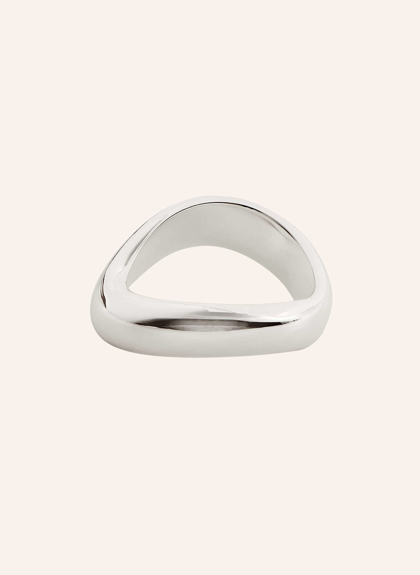 Pompidou Ring CHUBBY WAVE RING by GLAMBOU: SILBER