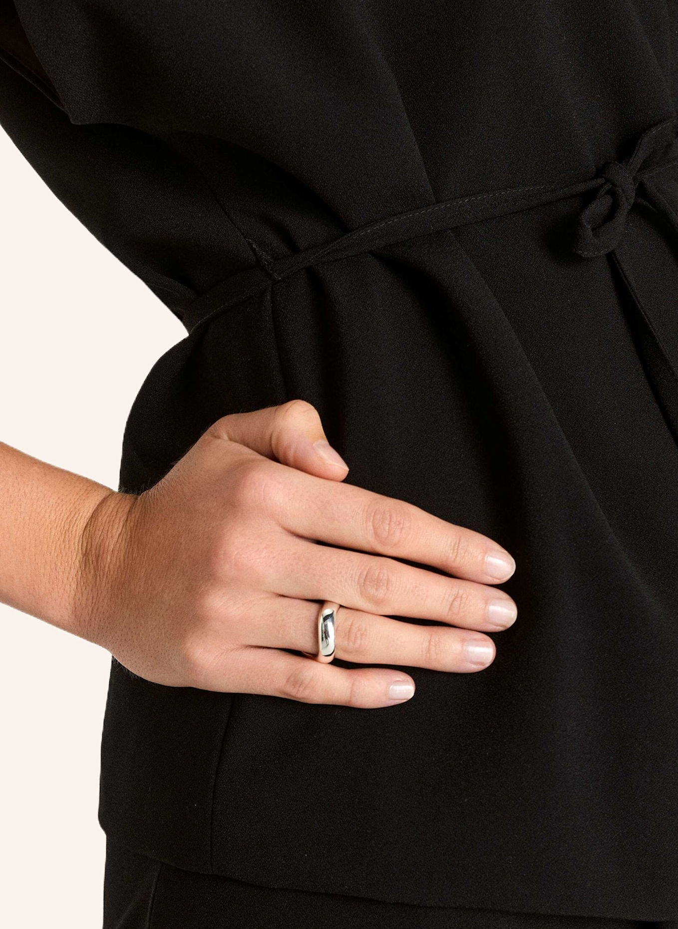 Pompidou Ring CHUBBY WAVE RING by GLAMBOU: SILBER