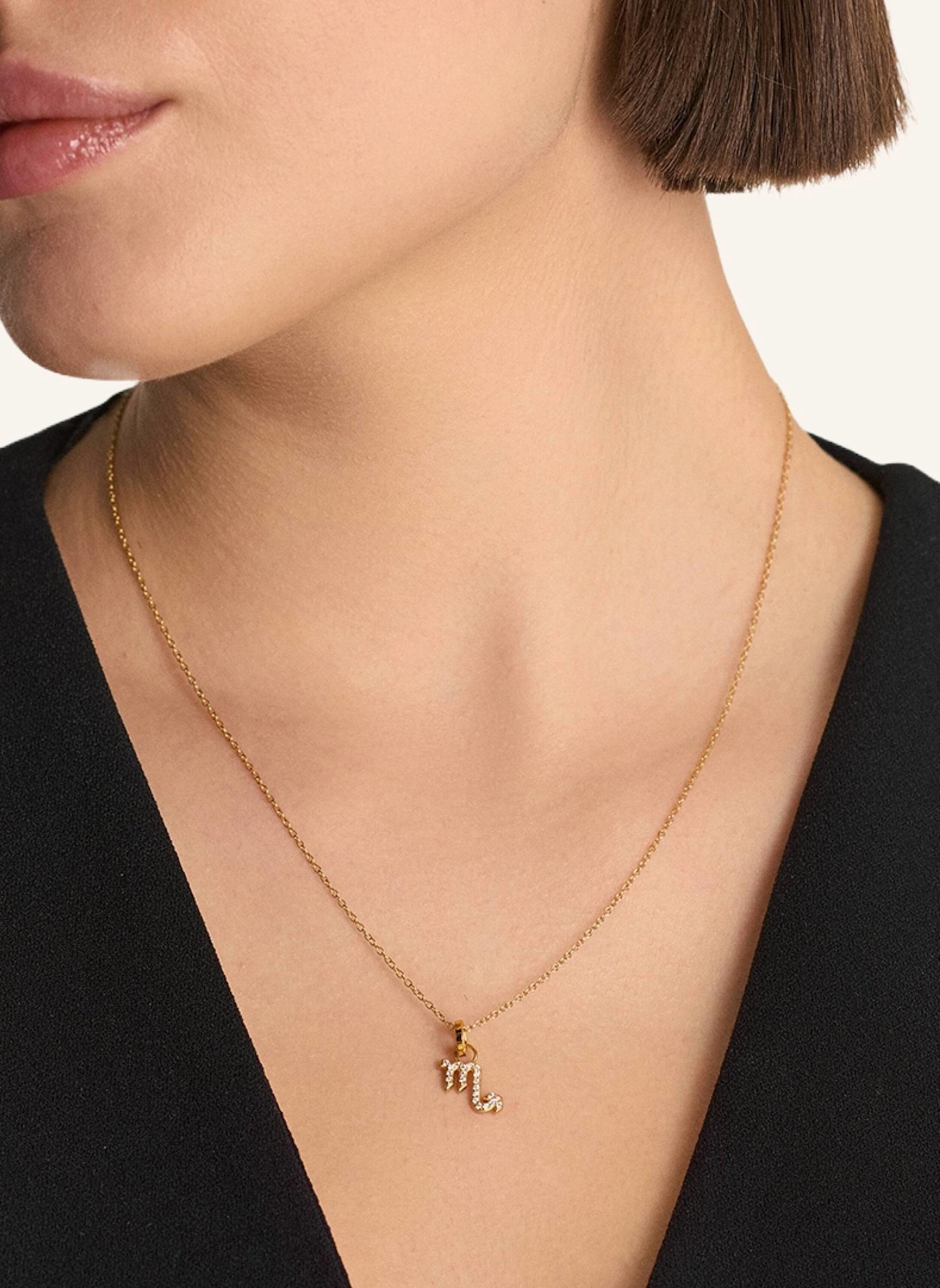 OHH LUILU Halskette SKORPION by GLAMBOU: GOLD