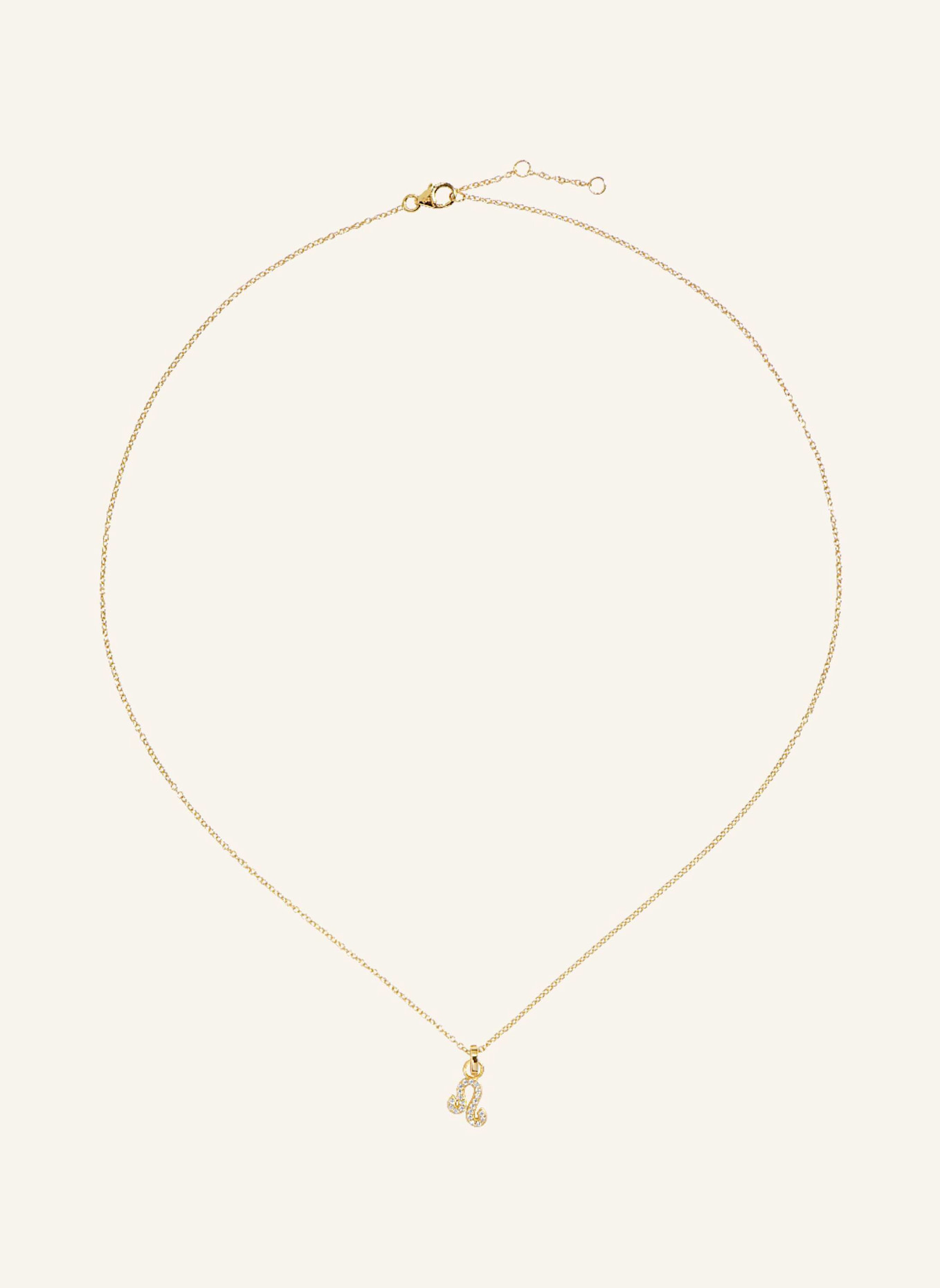 OHH LUILU Halskette LöWE by GLAMBOU: GOLD