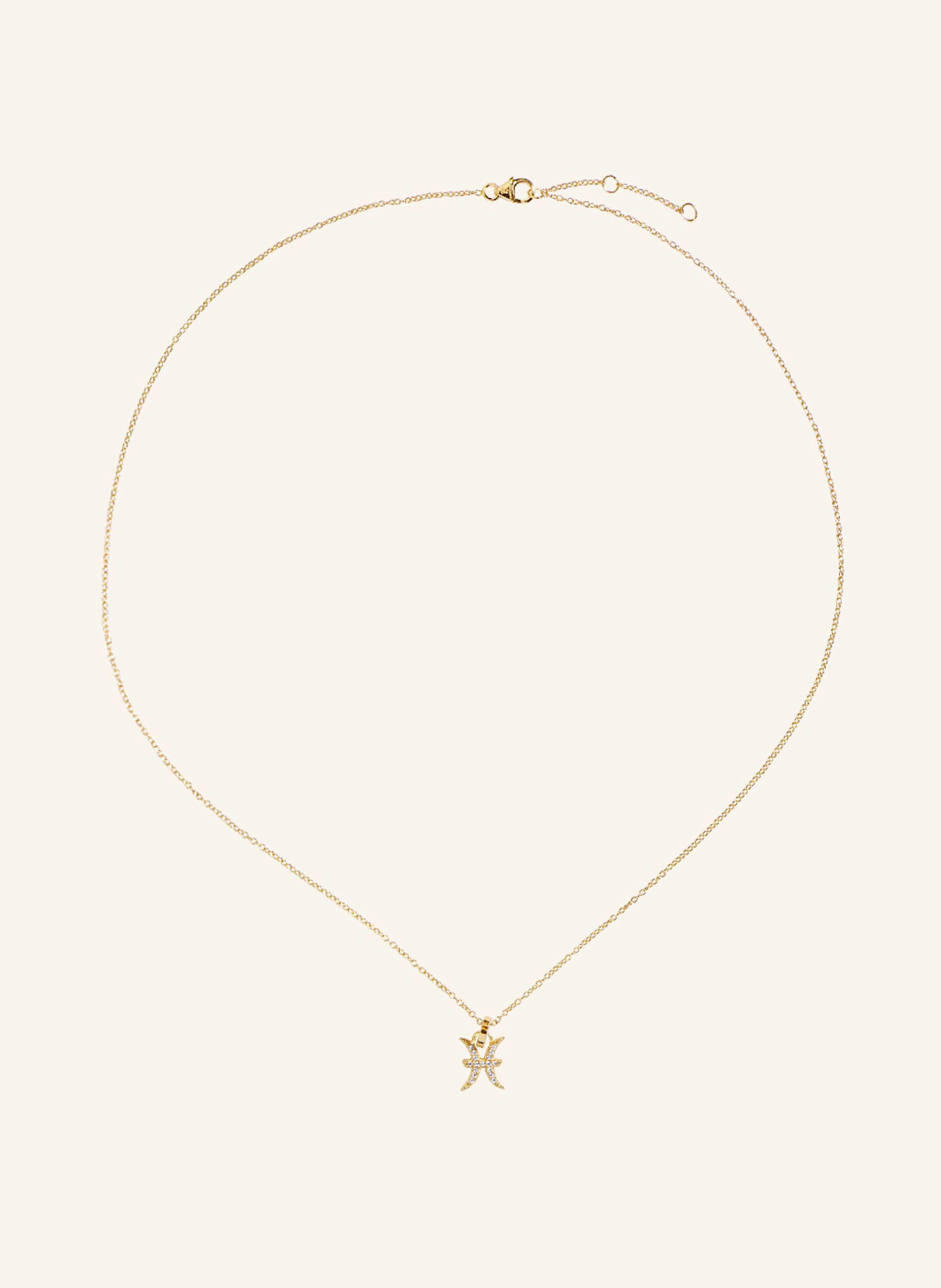 OHH LUILU Halskette FISCHE by GLAMBOU: GOLD